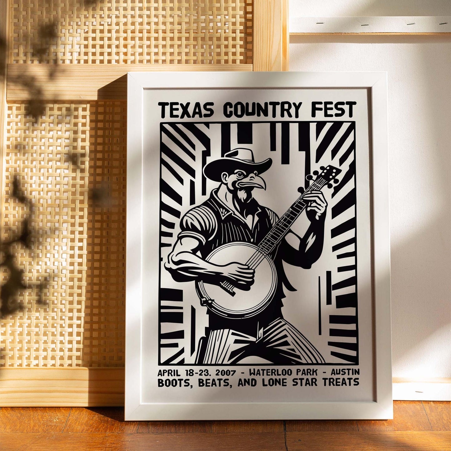 Texas Country Fest Poster Print