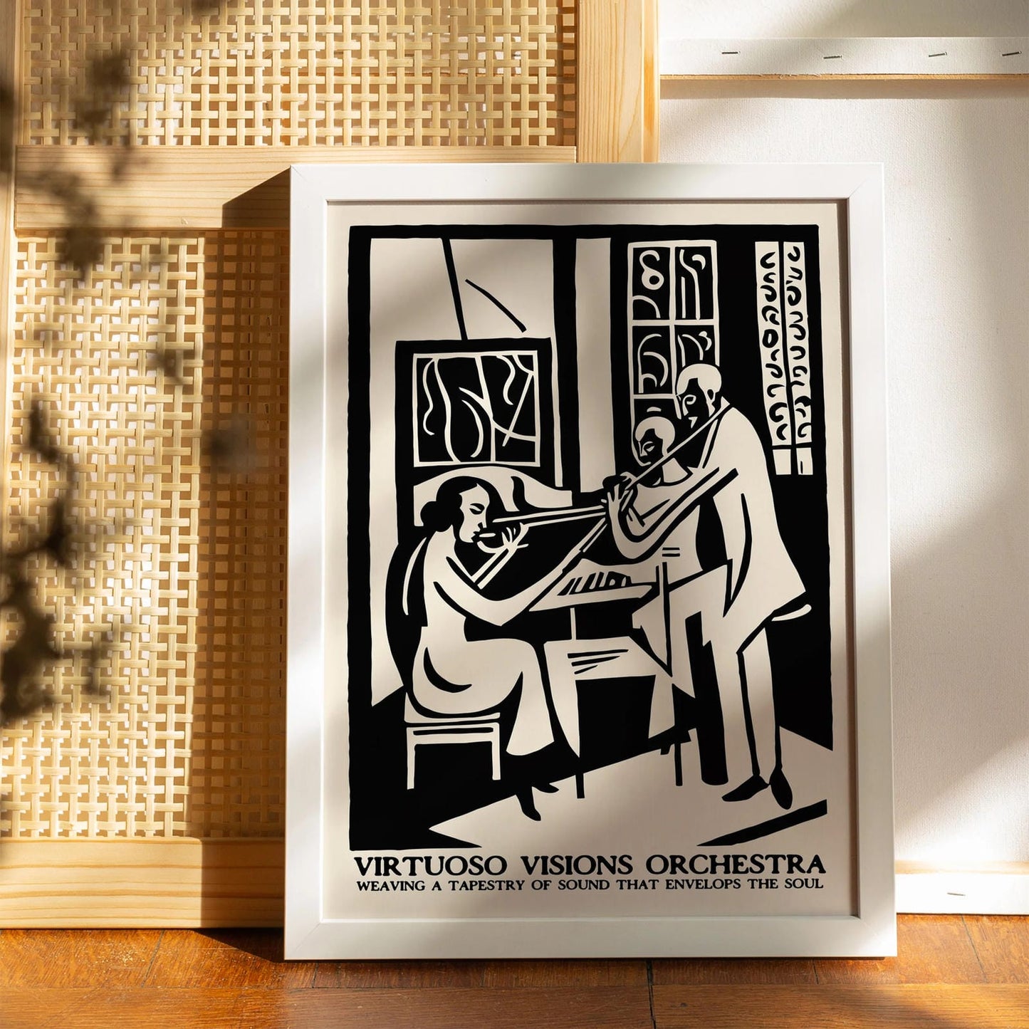 Vintage Orchestra Poster Print