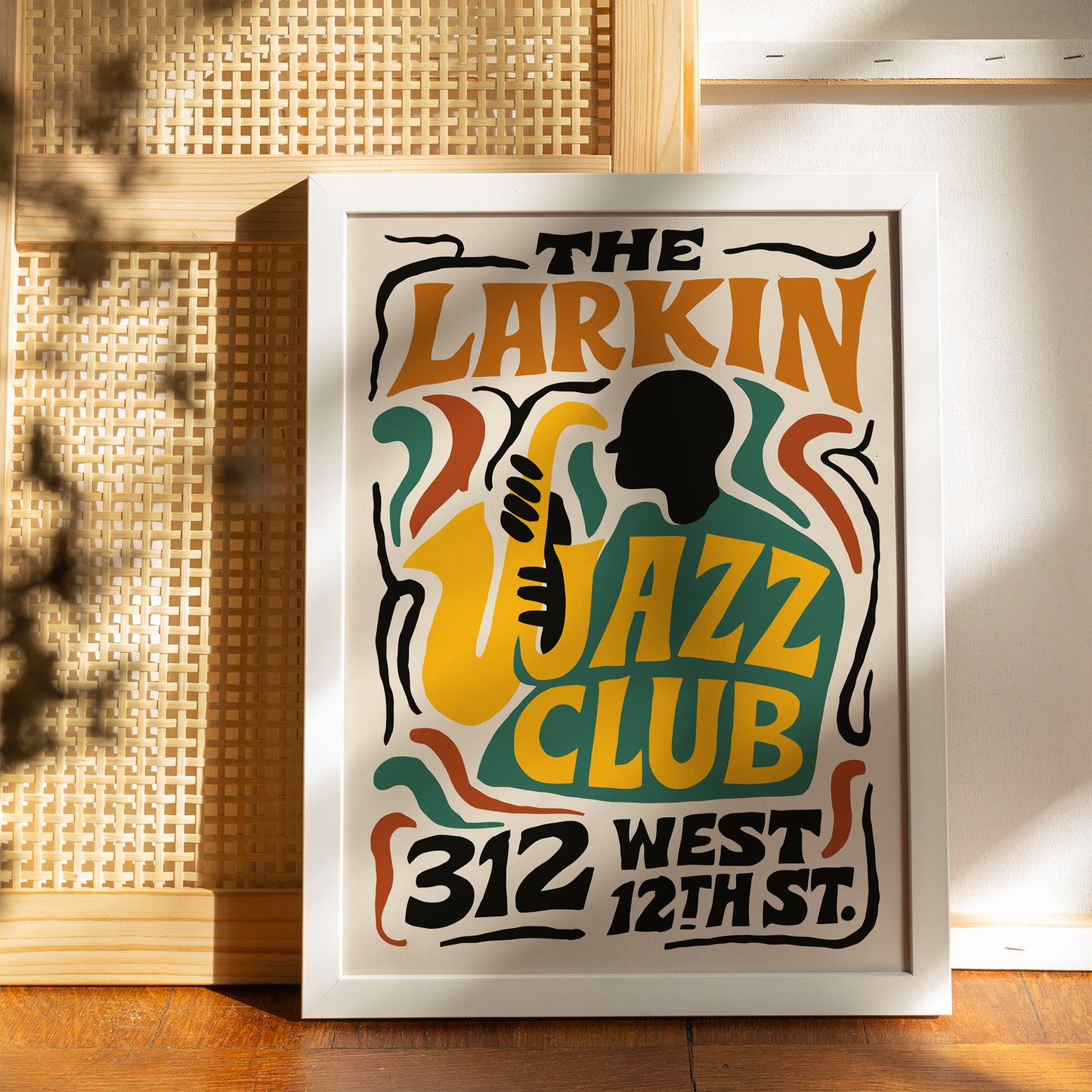 The Larkin Jazz Club Poster