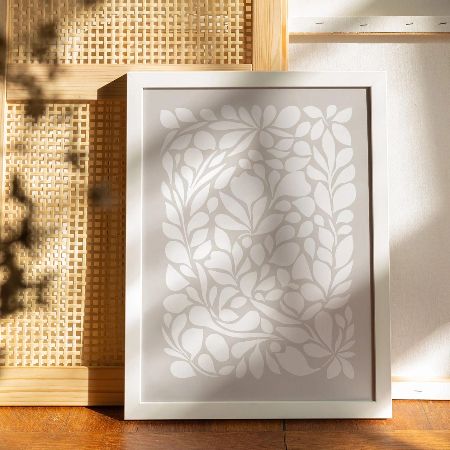 Scandinavian Minimalist Nature Print