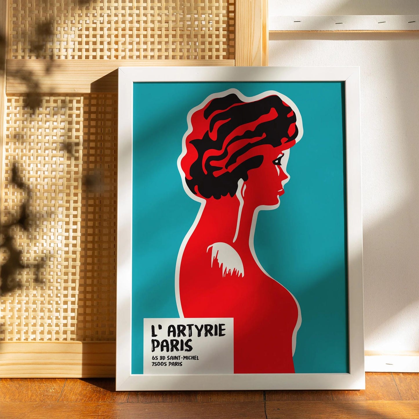 Vintage Paris Fashion Wall Art Print
