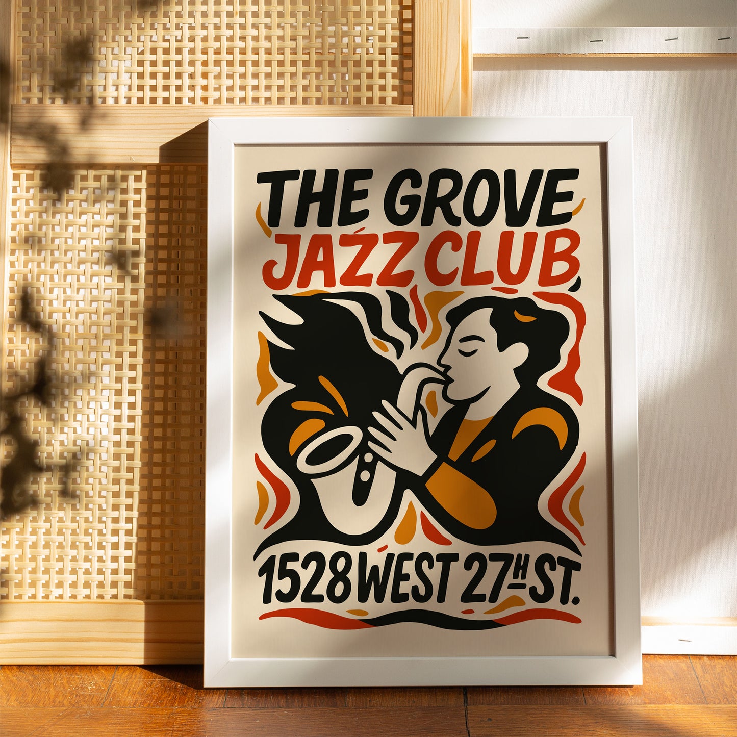 The Grove Jazz Club 1528 West 27th St Poster