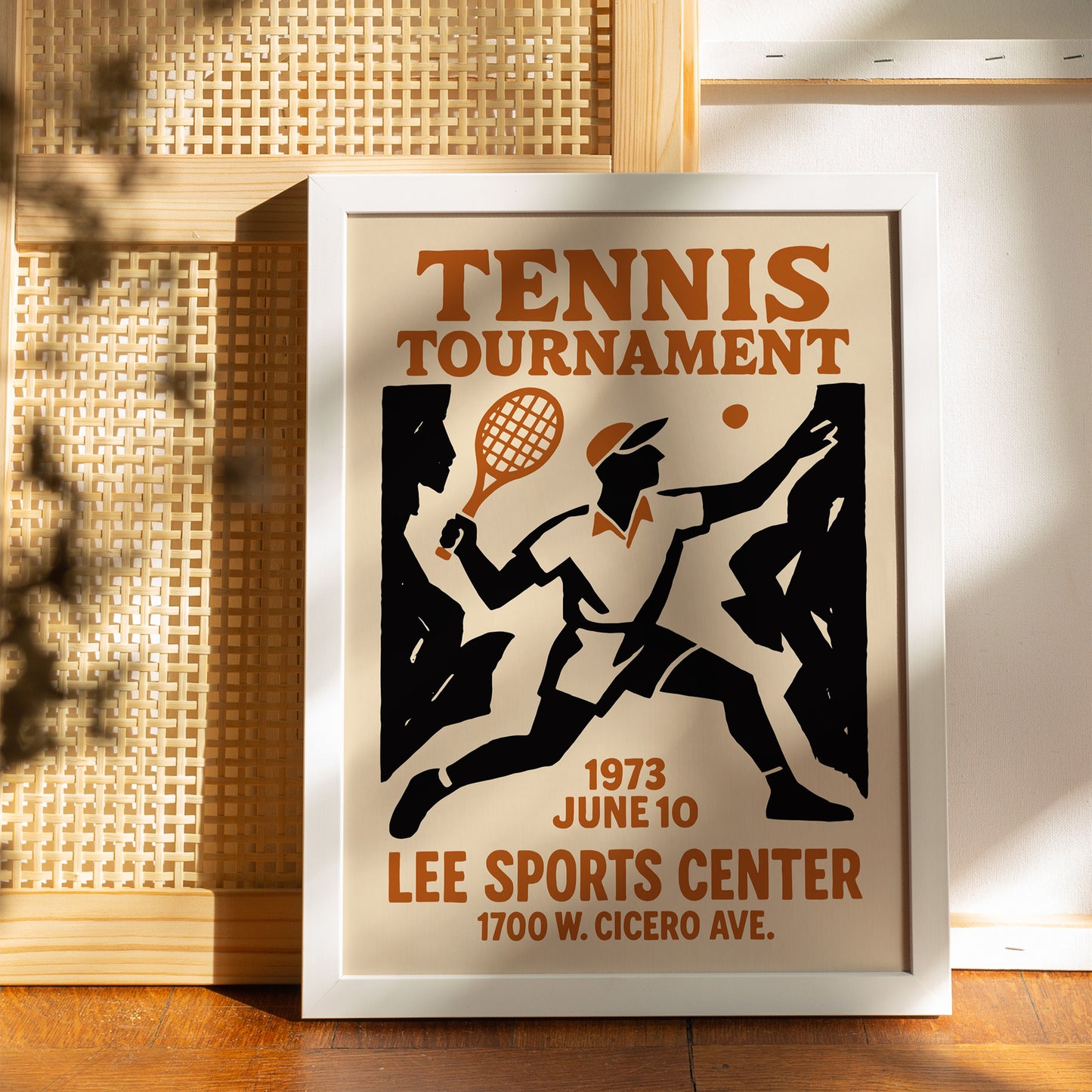 Tennis Tournament 1973 Poster
