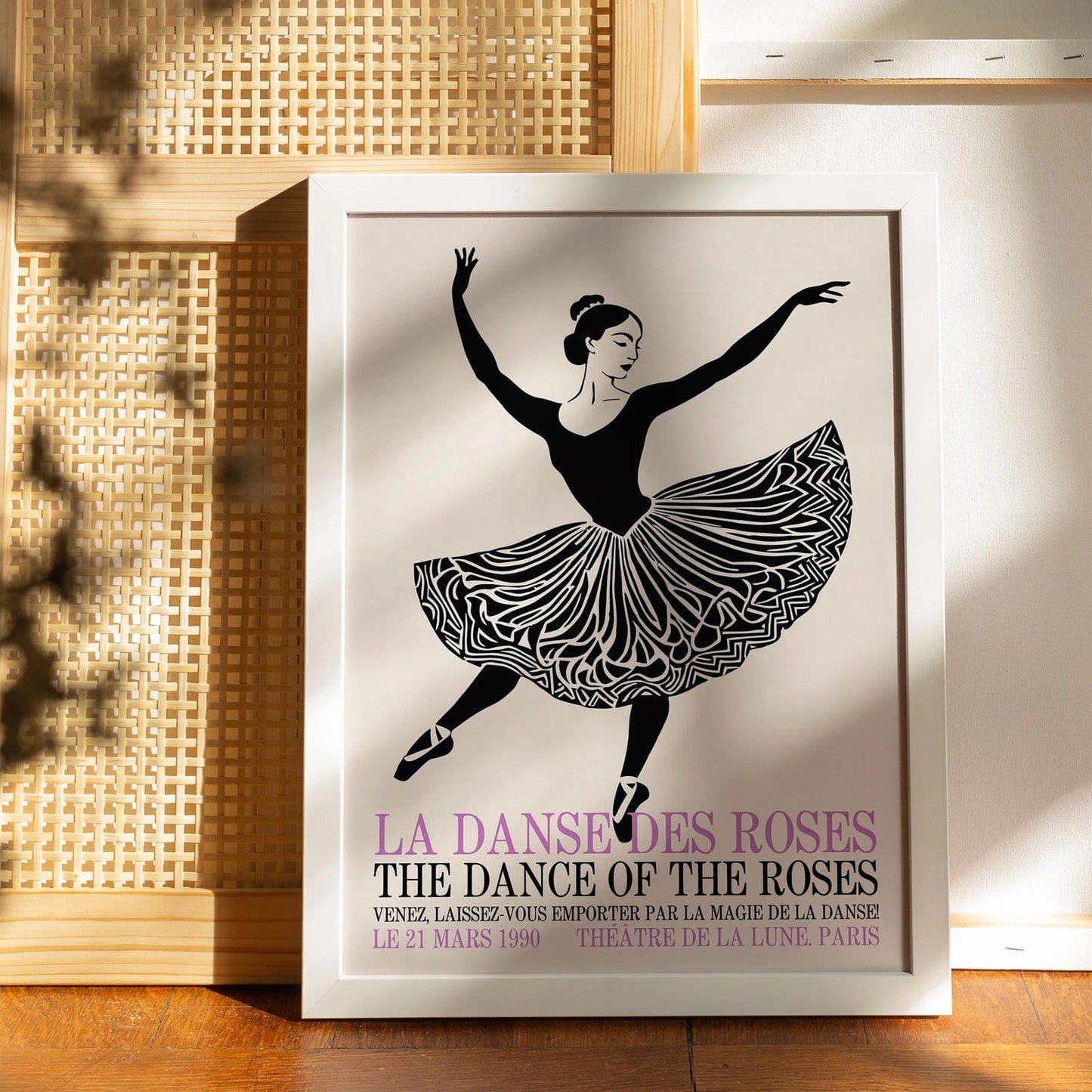 Vintage French Ballet Poster