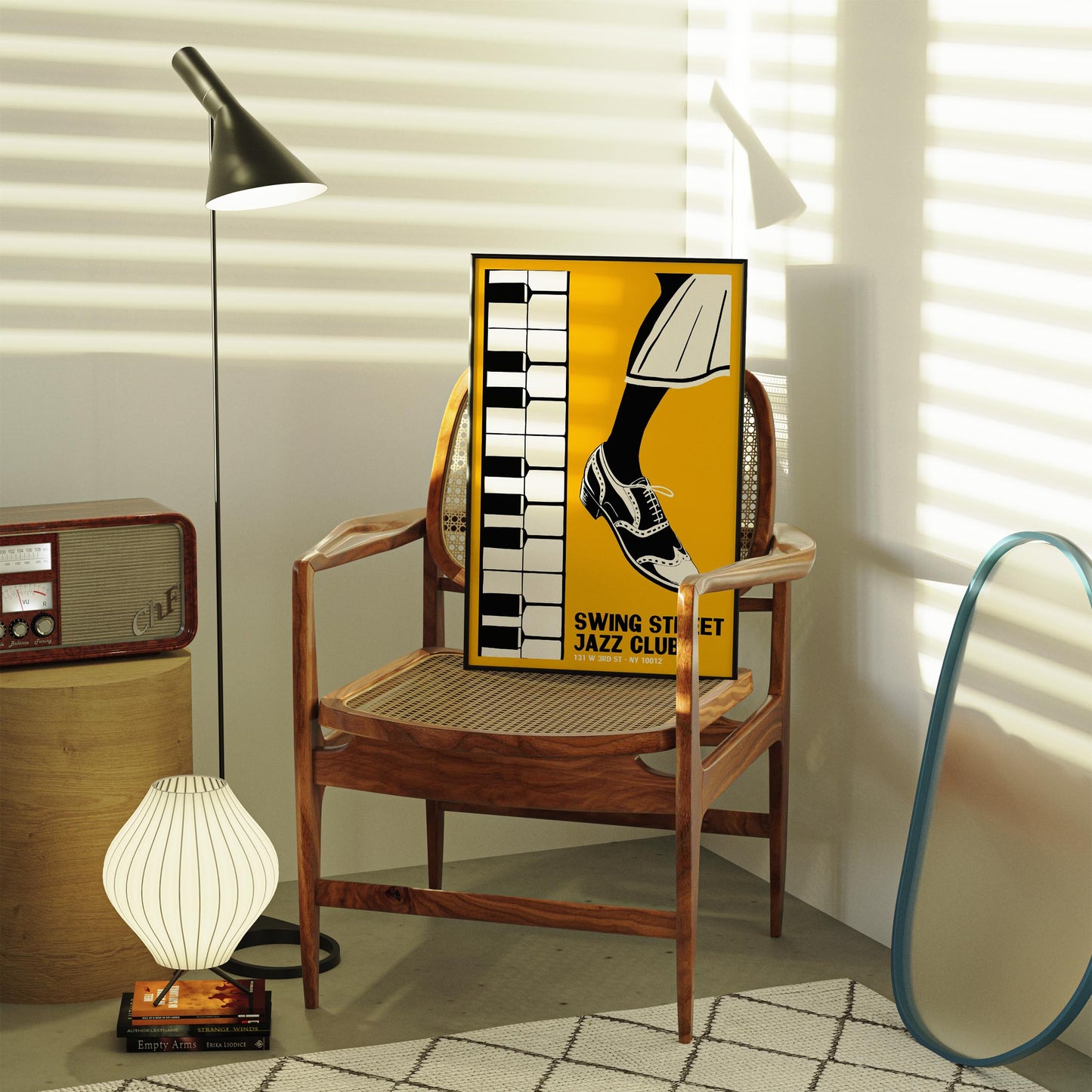Swing Street Jazz Club Poster