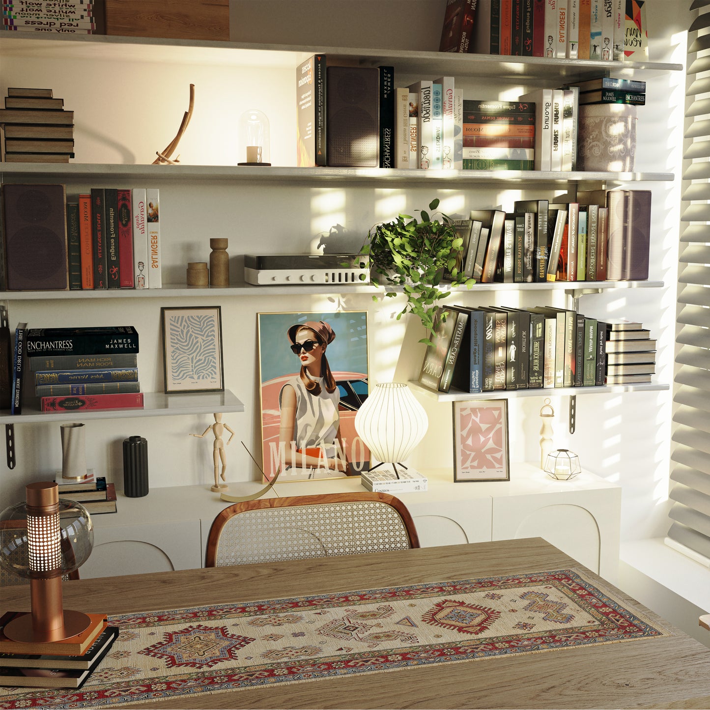 Milano - Retro Fashion Wall Art