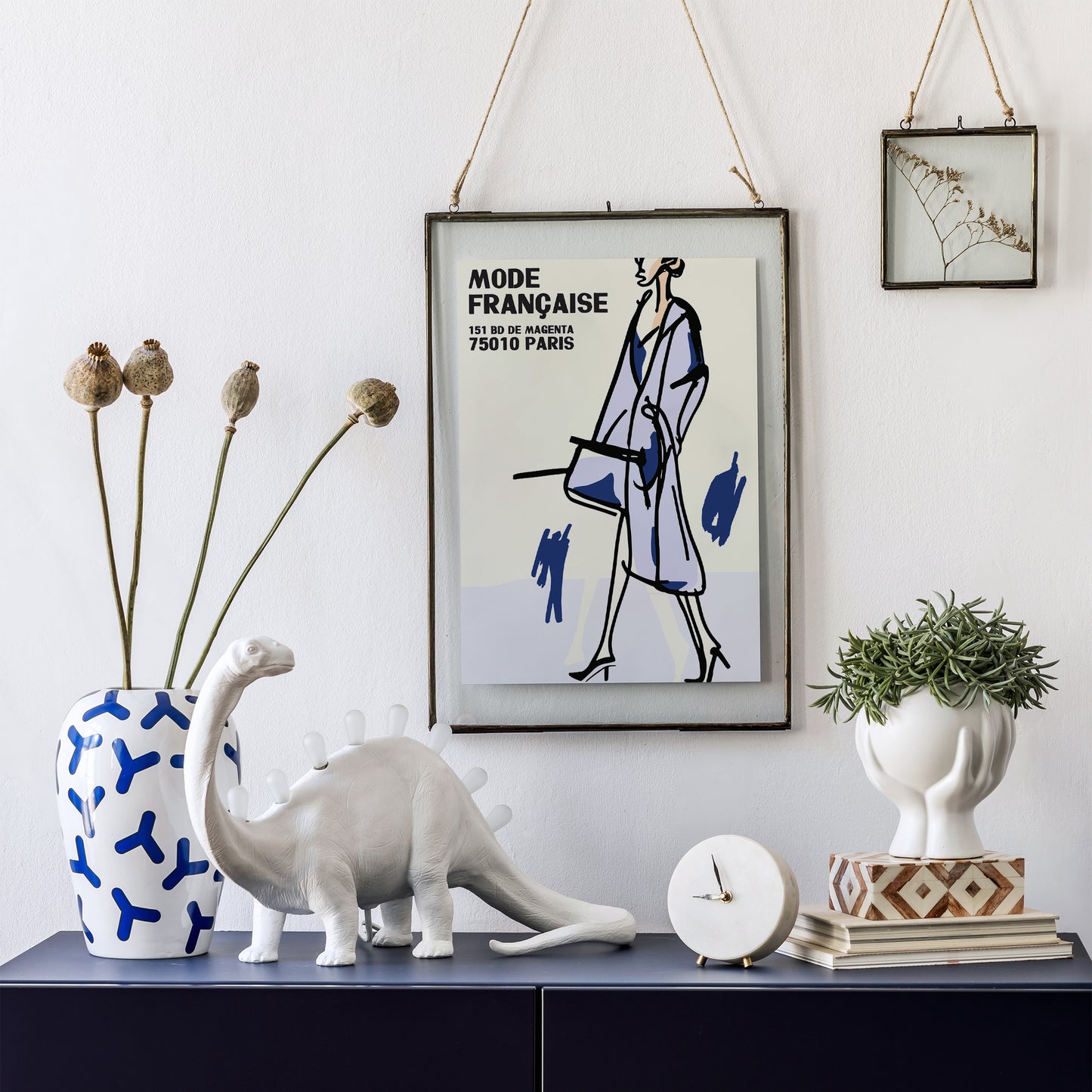 French Fashion Vintage Poster