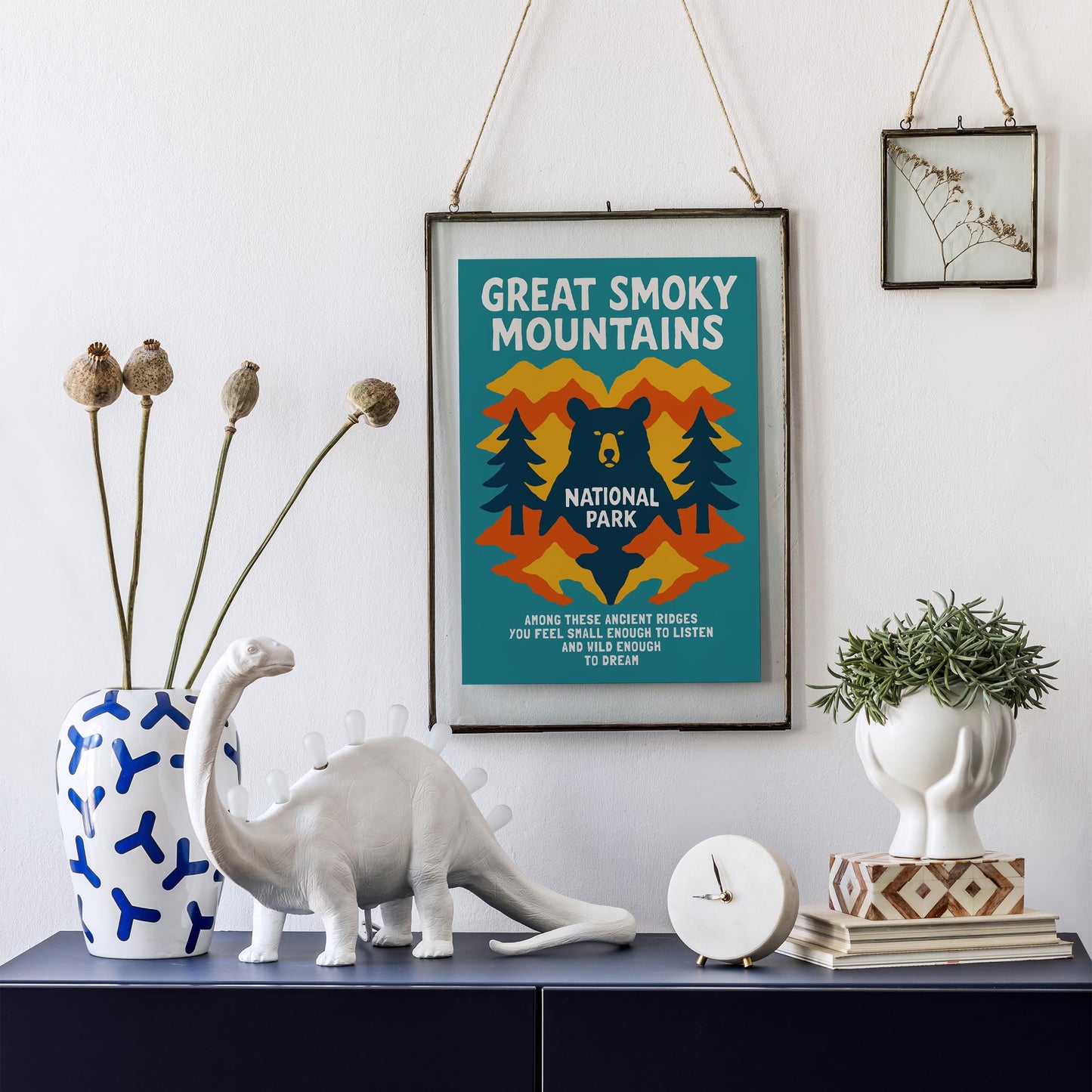 Smoky Mountains Bear Poster
