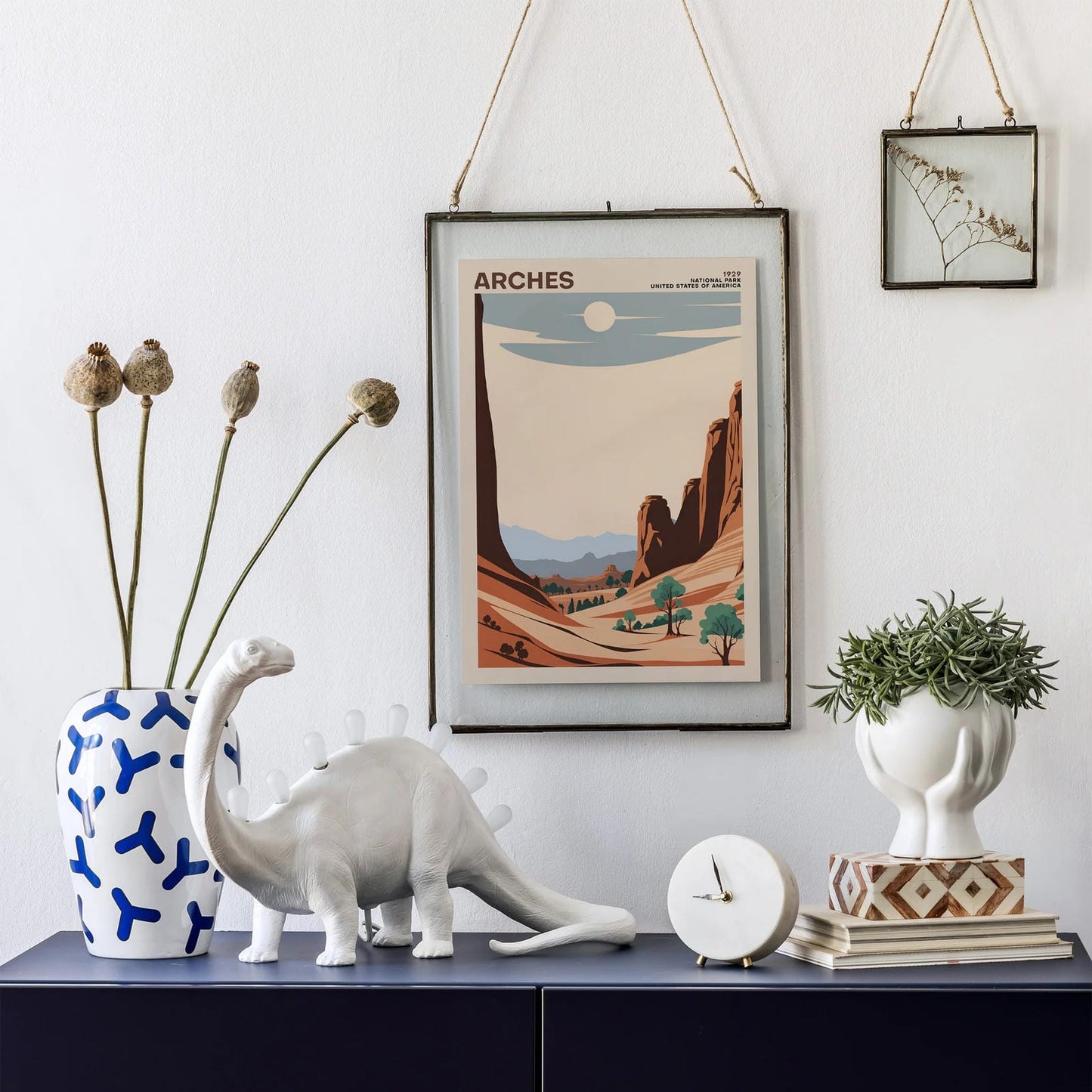 Arches National Park Retro Poster