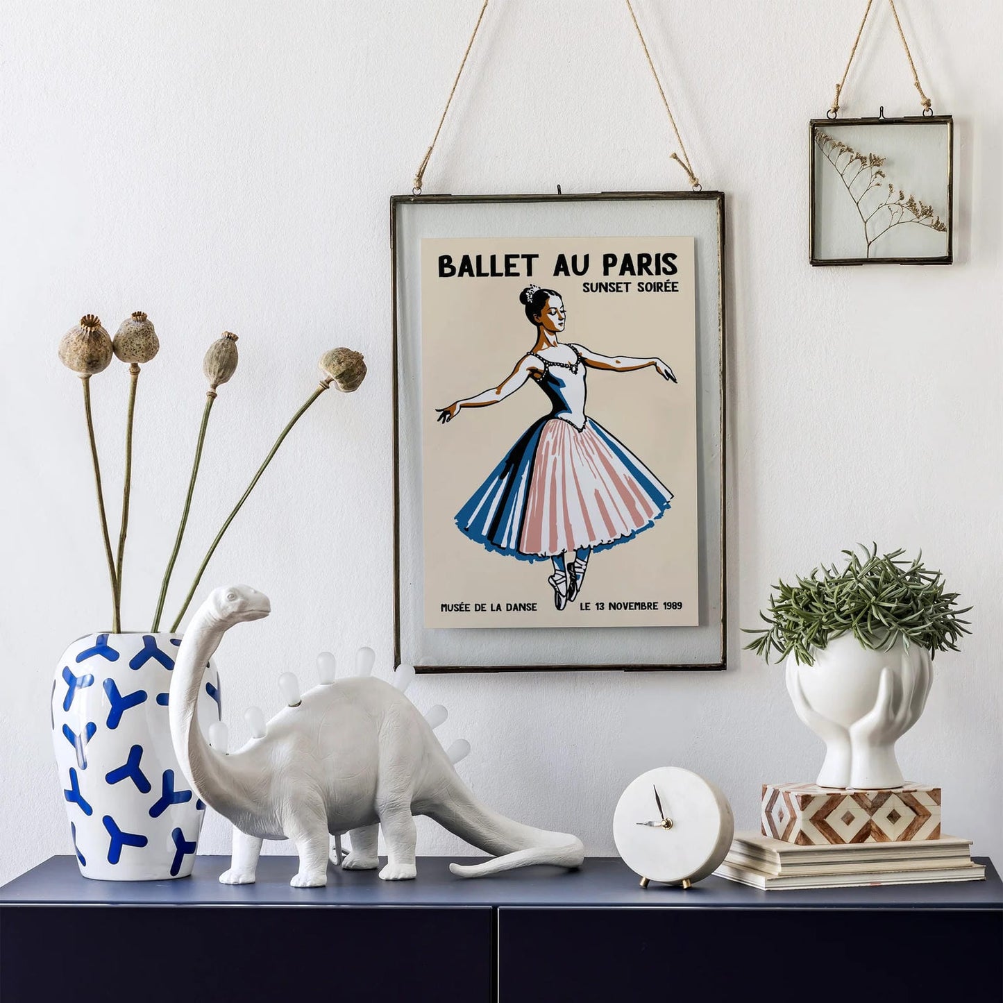 Vintage French Ballet Poster
