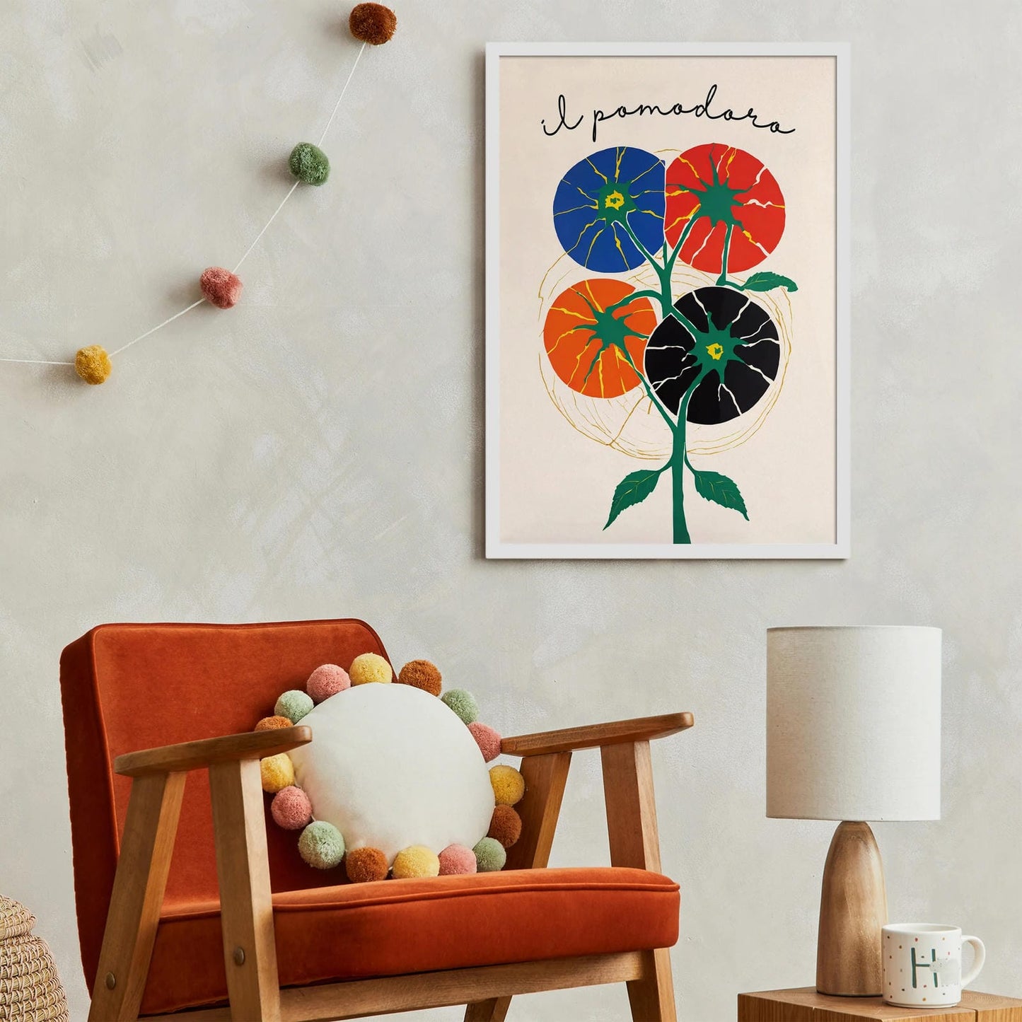 Italian Tomatoes Wall Art Print