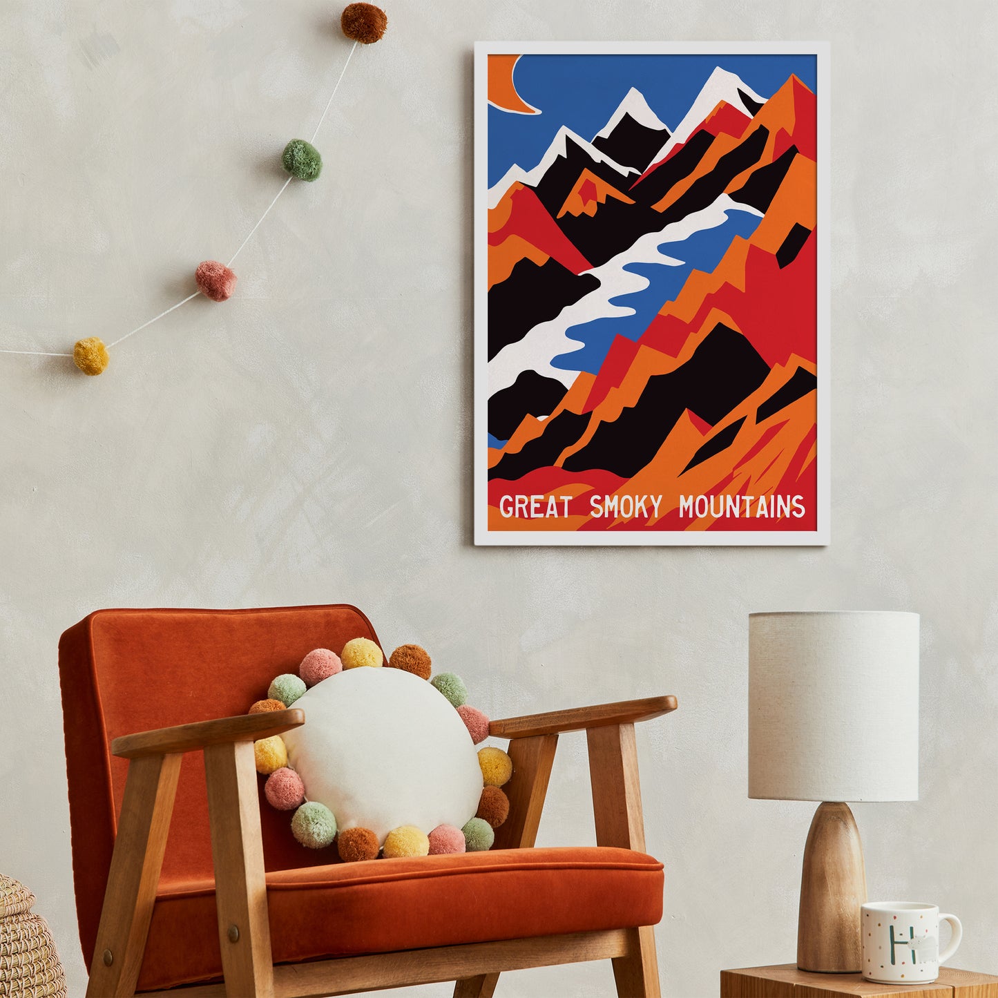Great Smoky Mountains Travel Poster