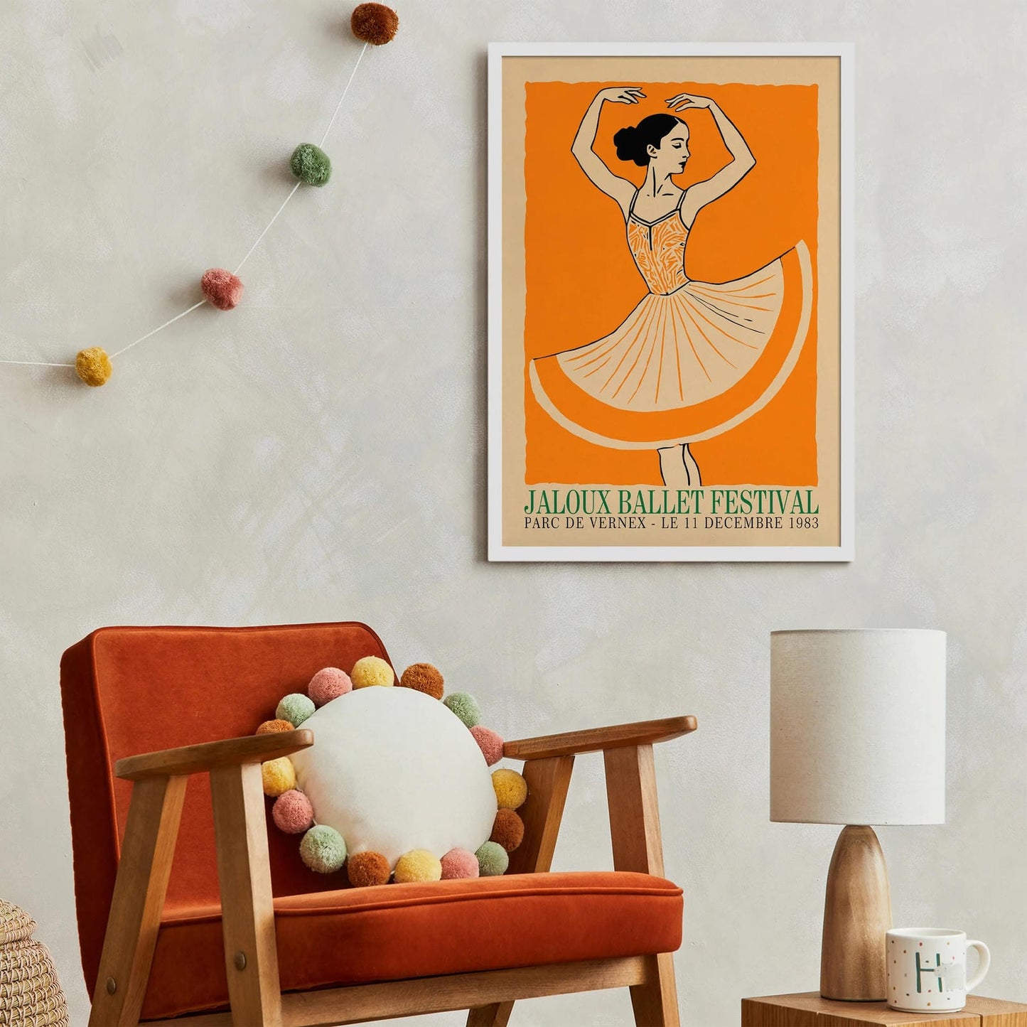 Jaloux 1983 French Ballerina Poster