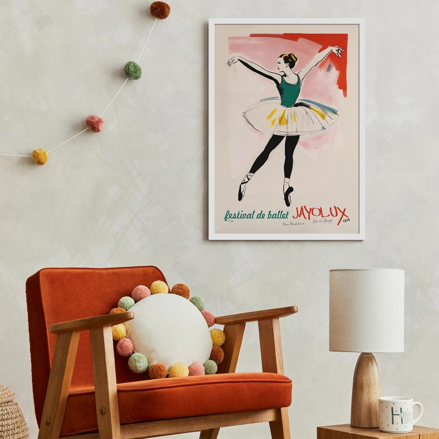 Jayolux Ballet Vintage Poster