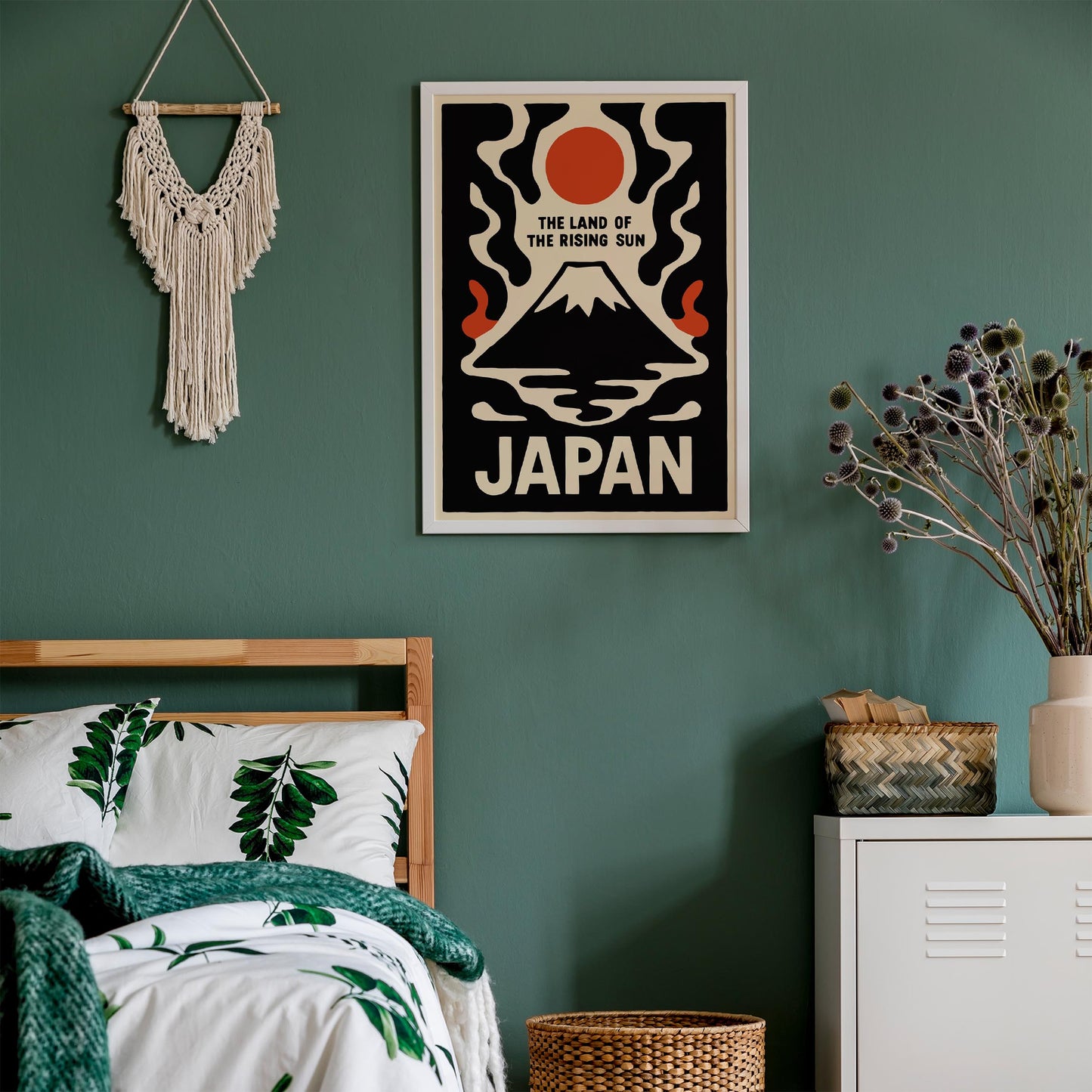 Japan Rising Sun Poster