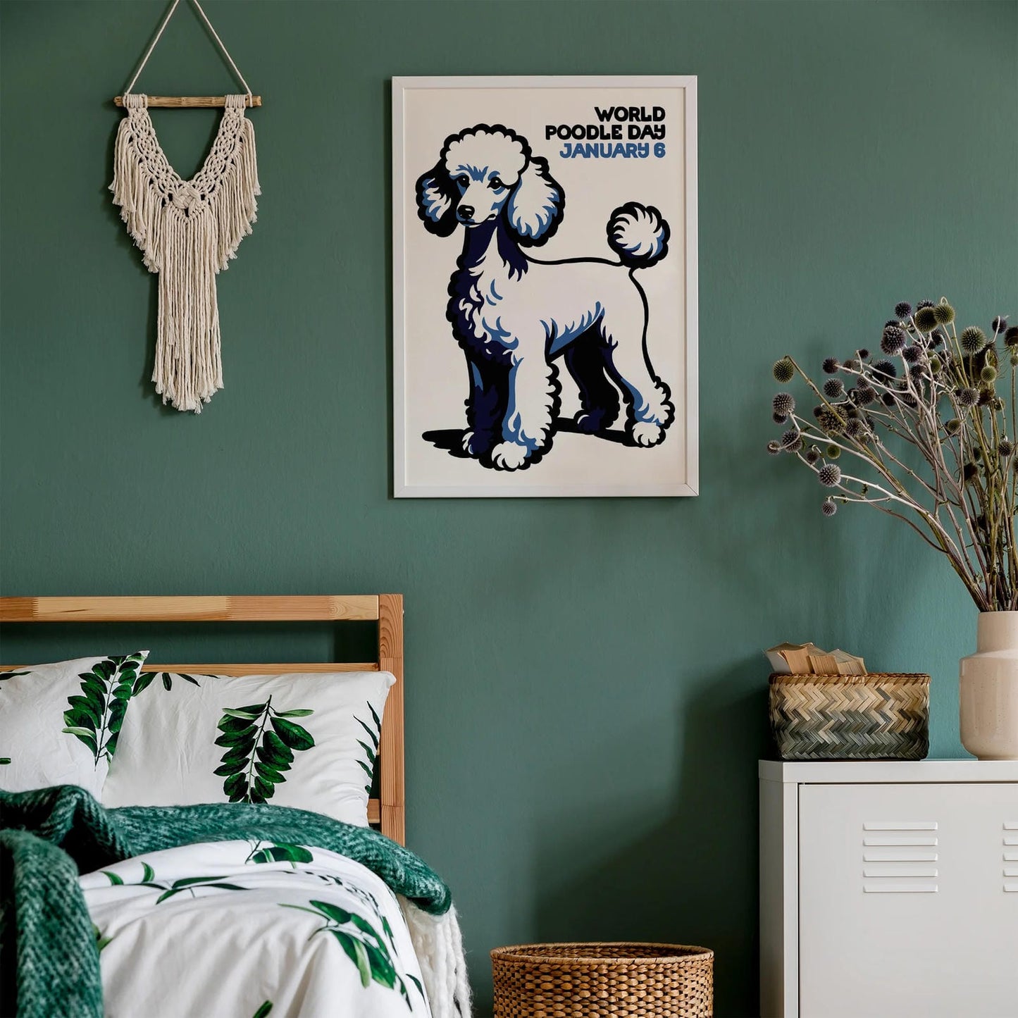 World Poodle Day Cute Art Print