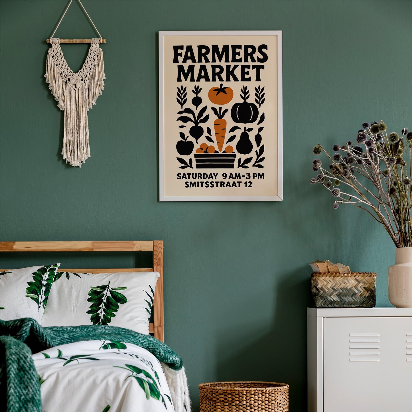 Farmers Market Poster Print