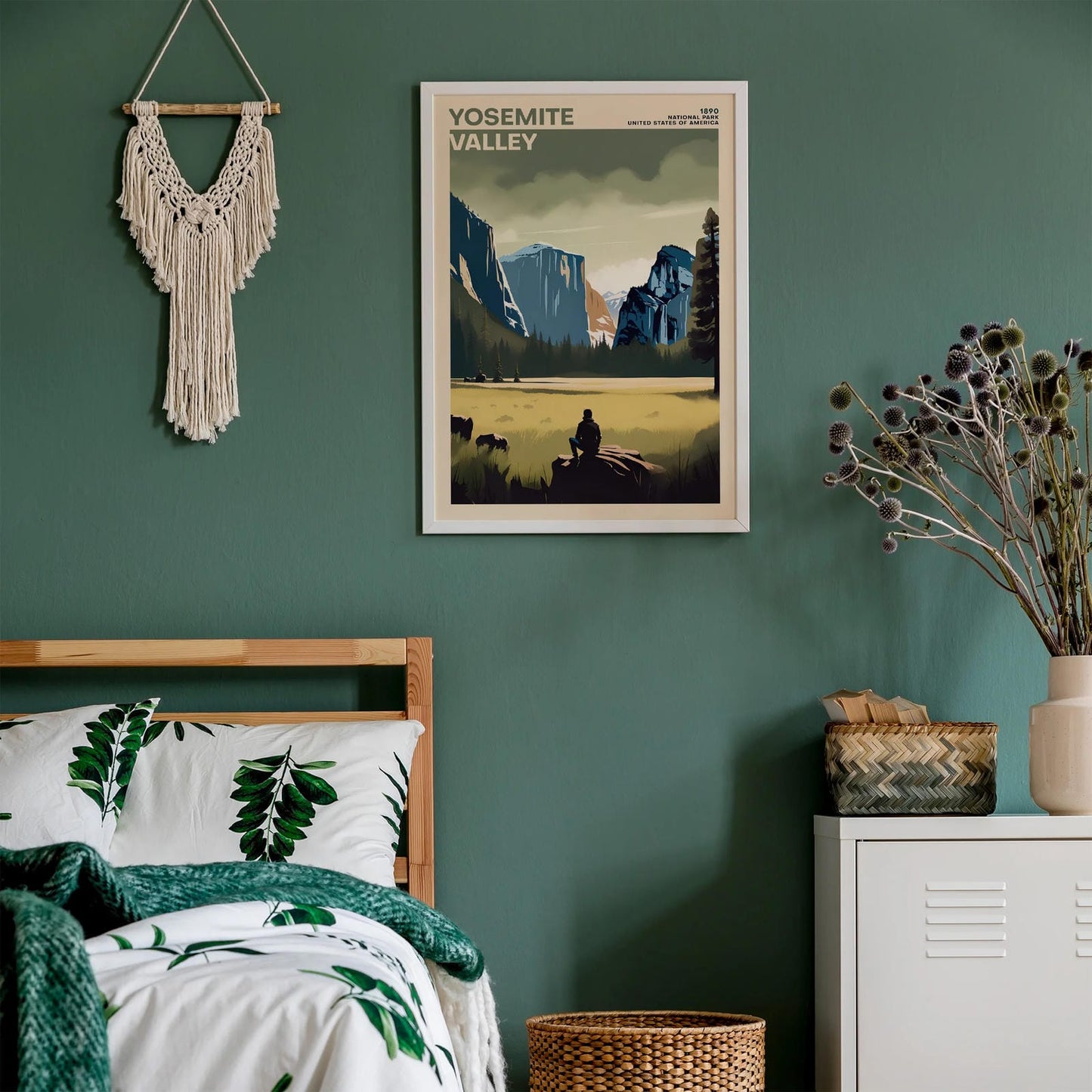 Yosemite Valley National Park Poster Print