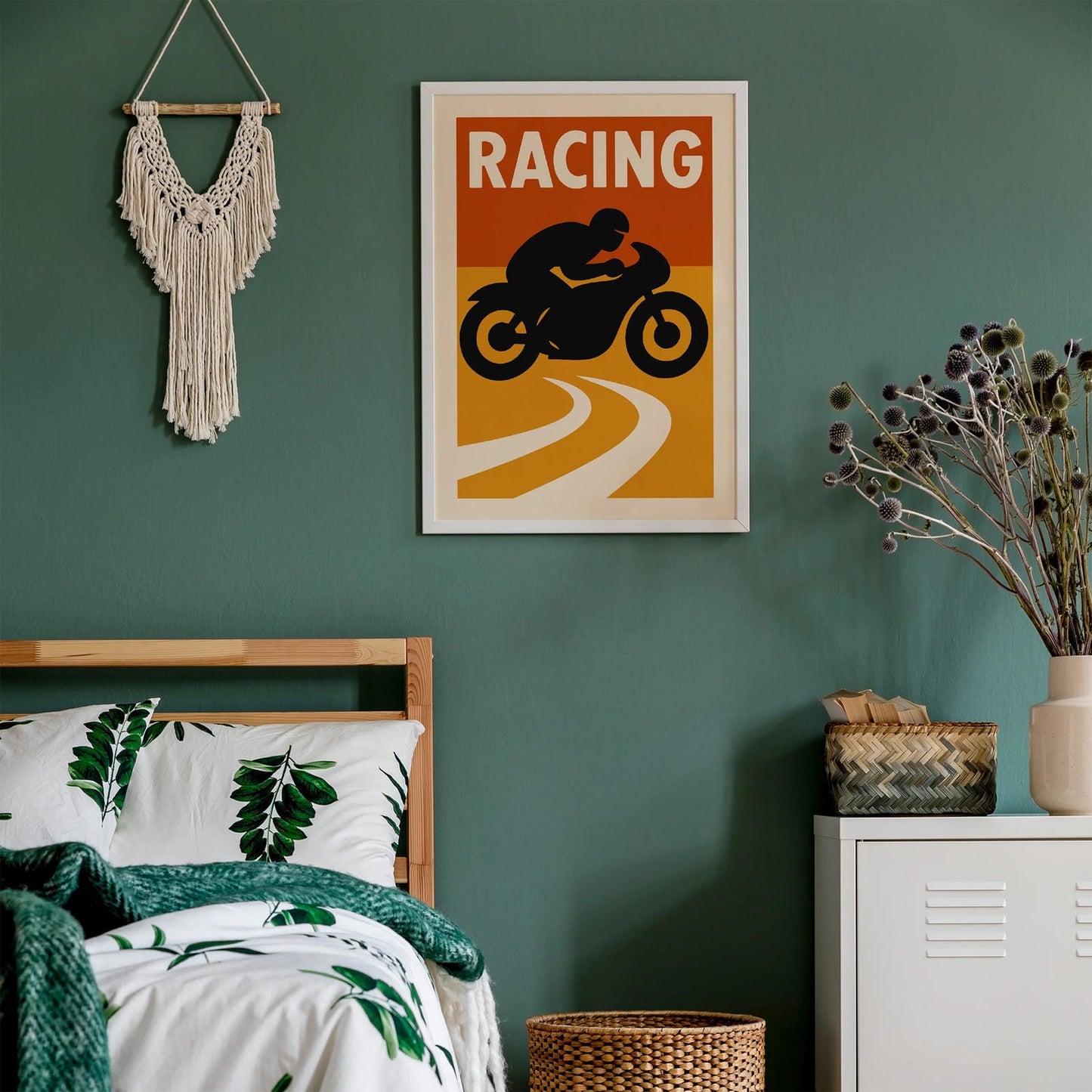 Racing Sport Retro Poster