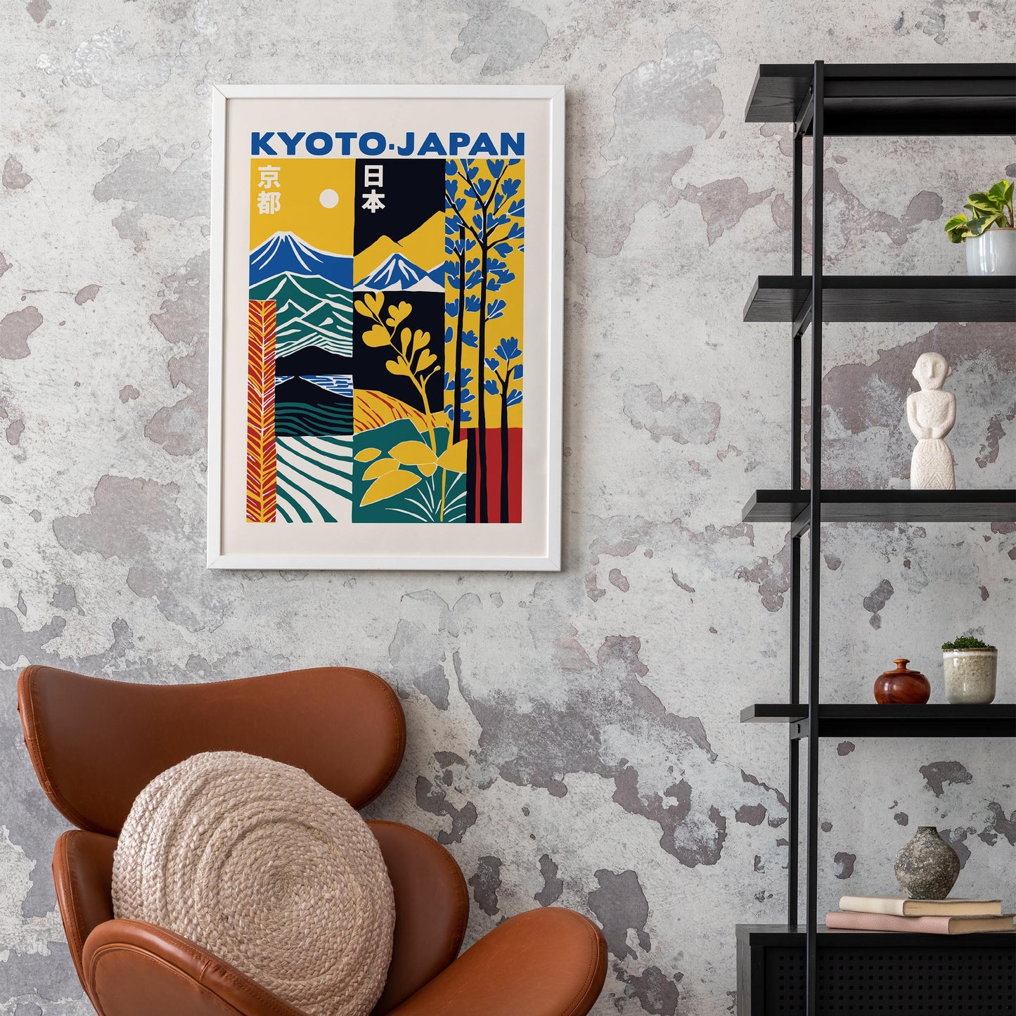 Kyoto Japan Travel Art Print Poster