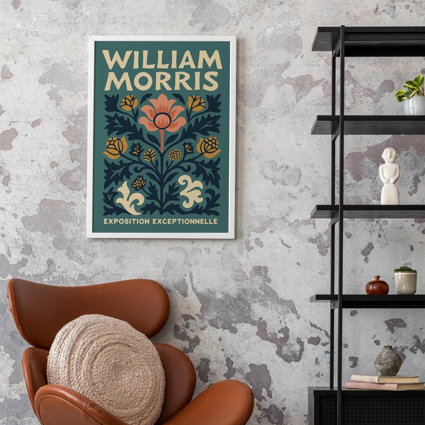 William Morris Exhibition Floral Print