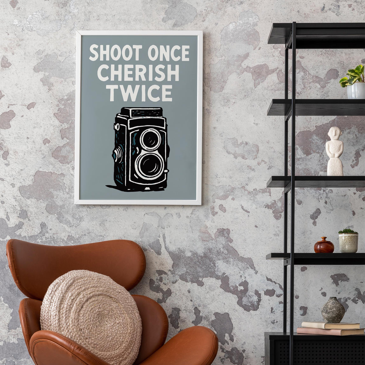 Analog Camera Quote Poster