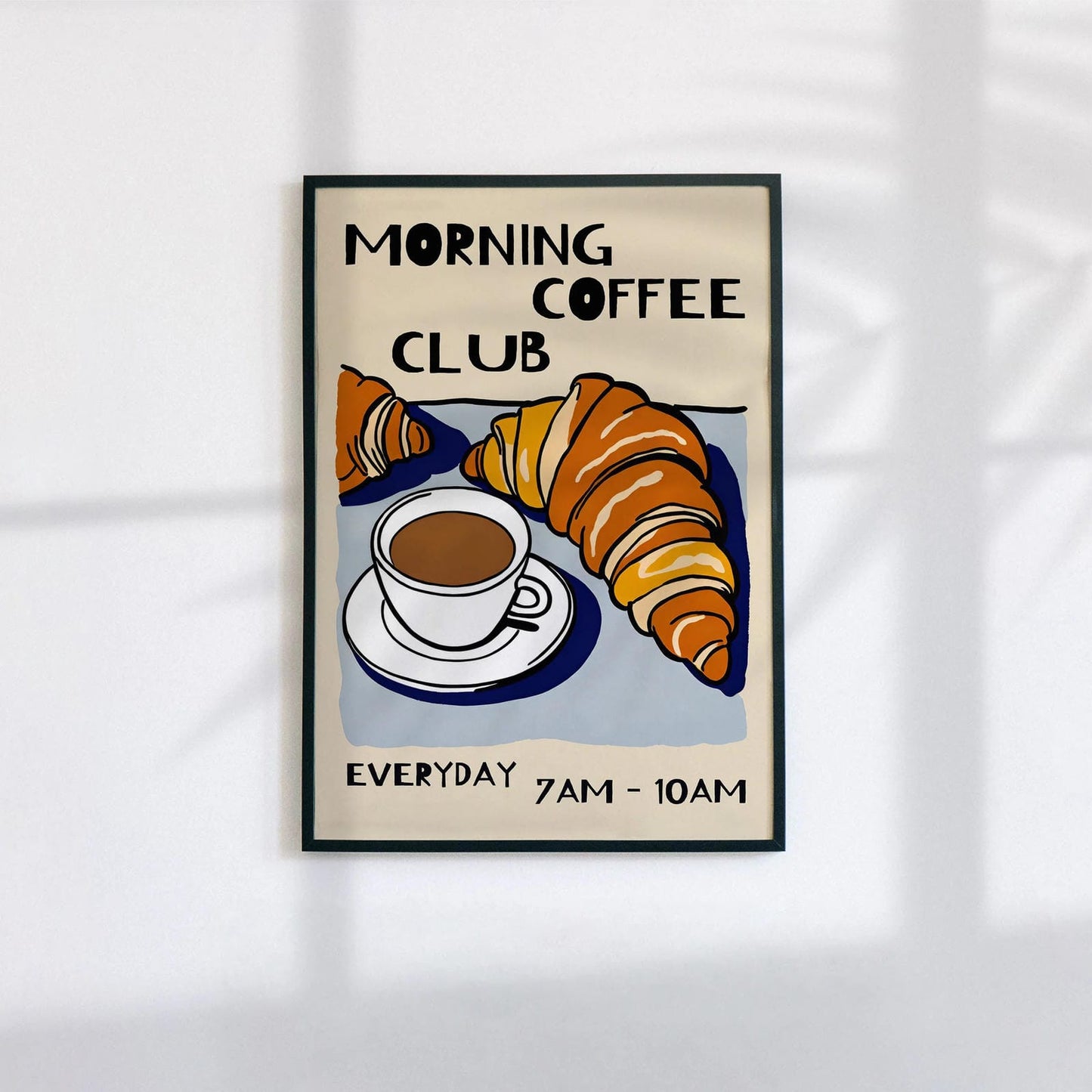 Morning Coffee Club Art Print