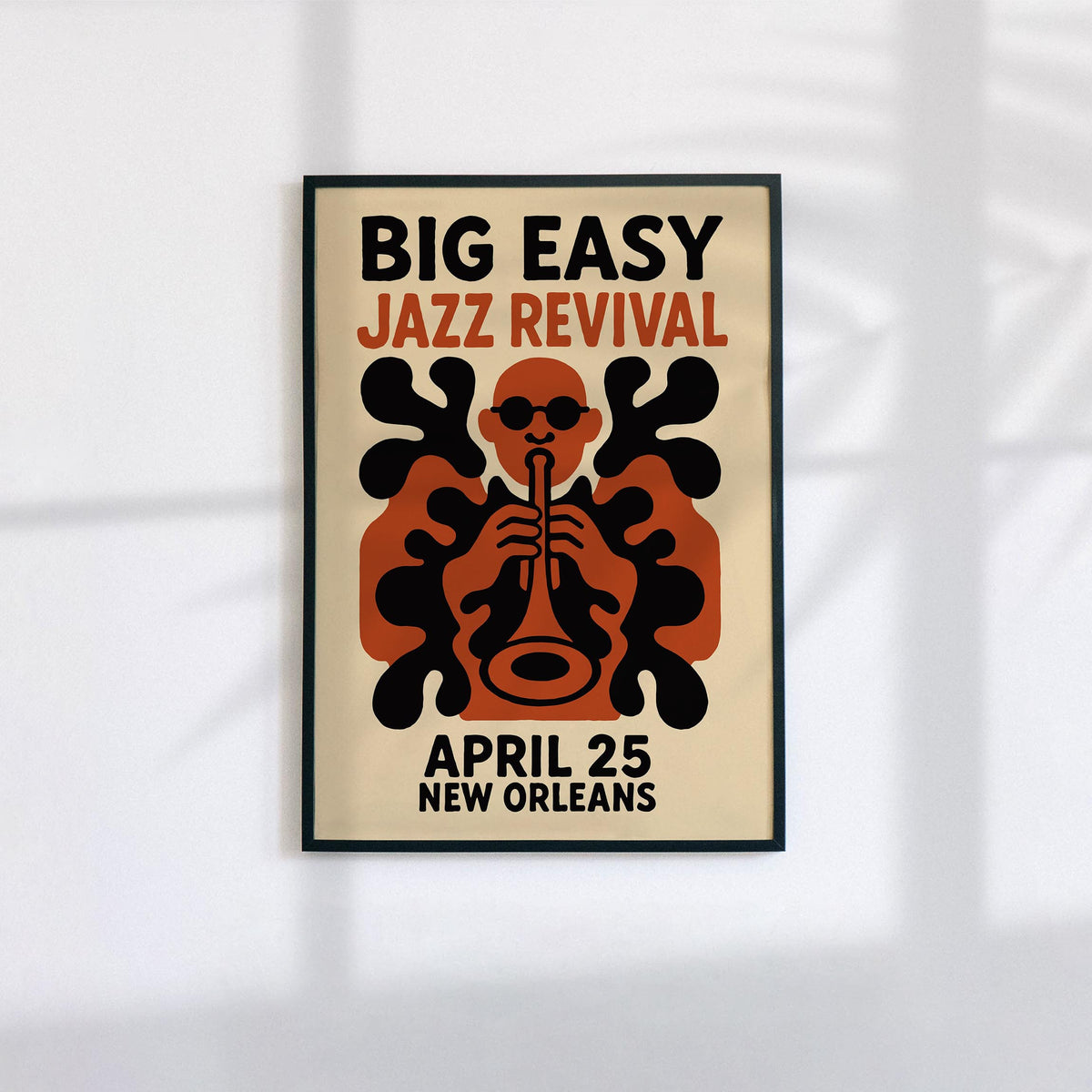 Big Easy Jazz Poster