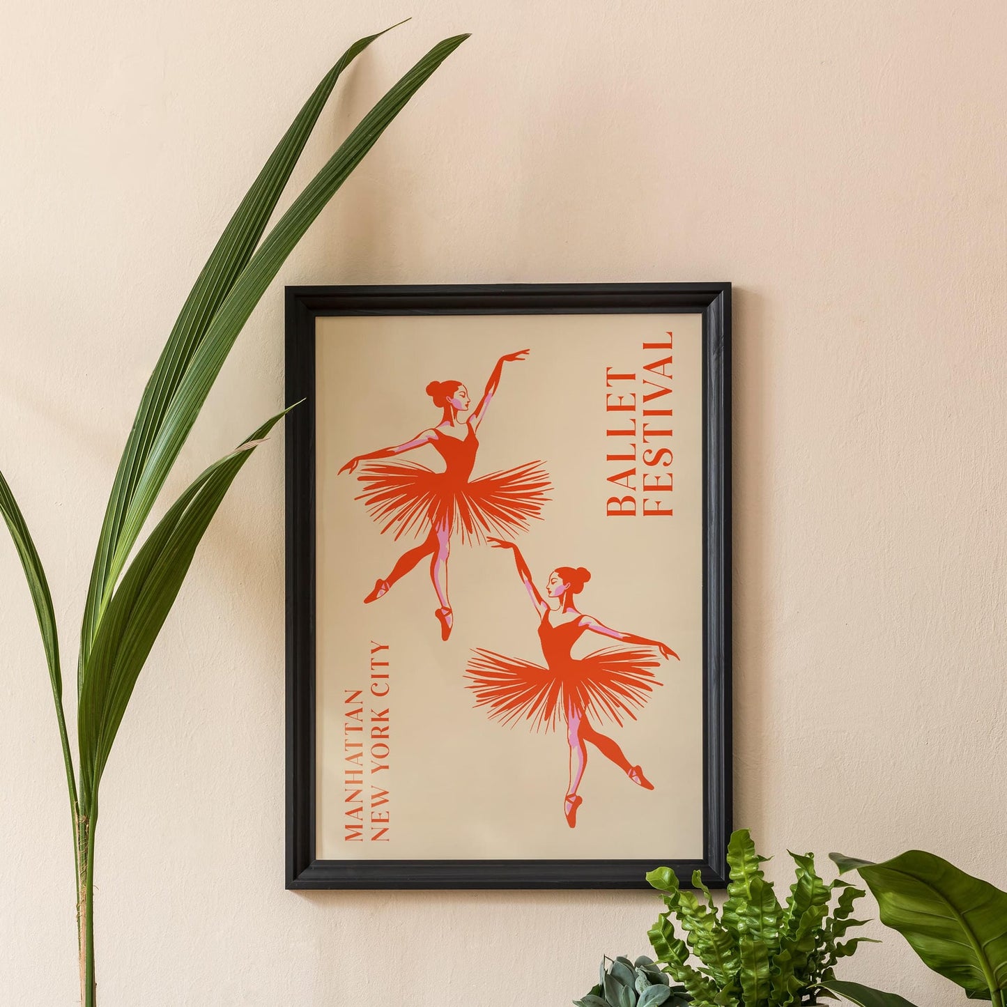 Manhattan NYC Ballet Festival Poster