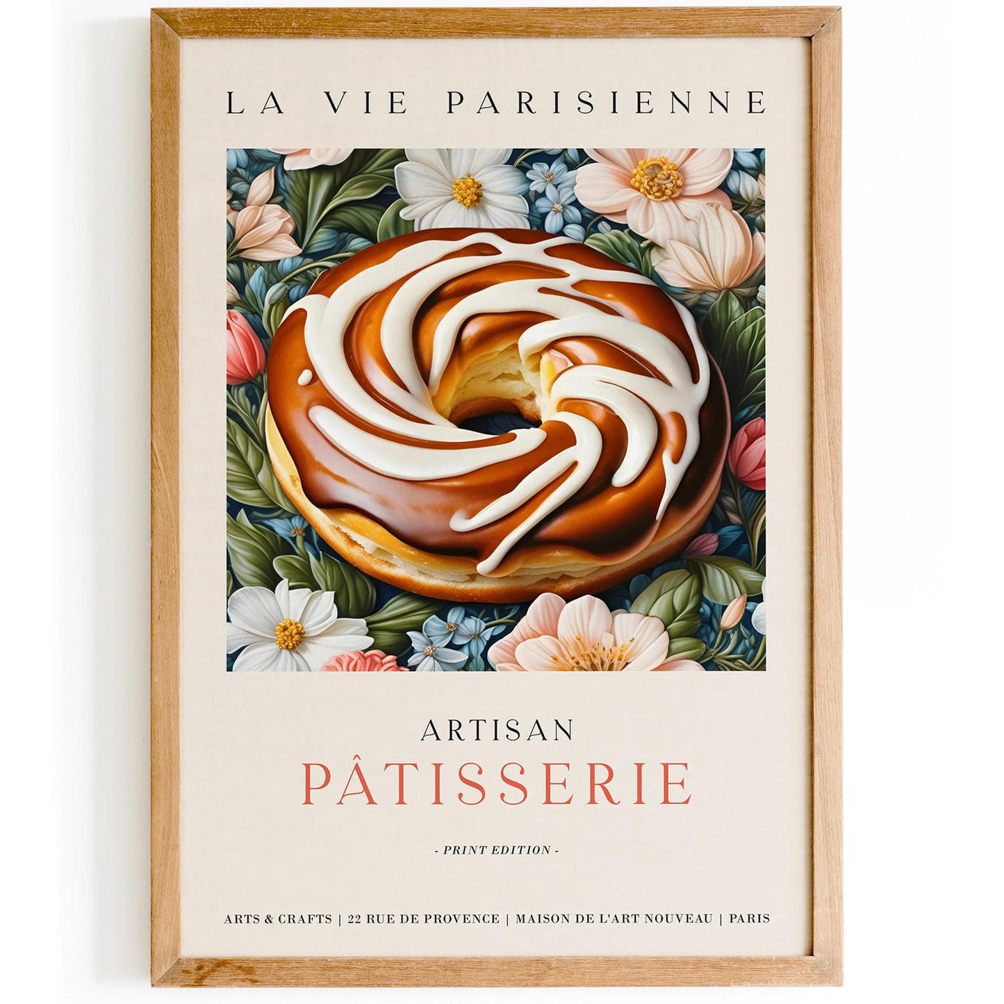 Parisian Artistan Patisserie Poster