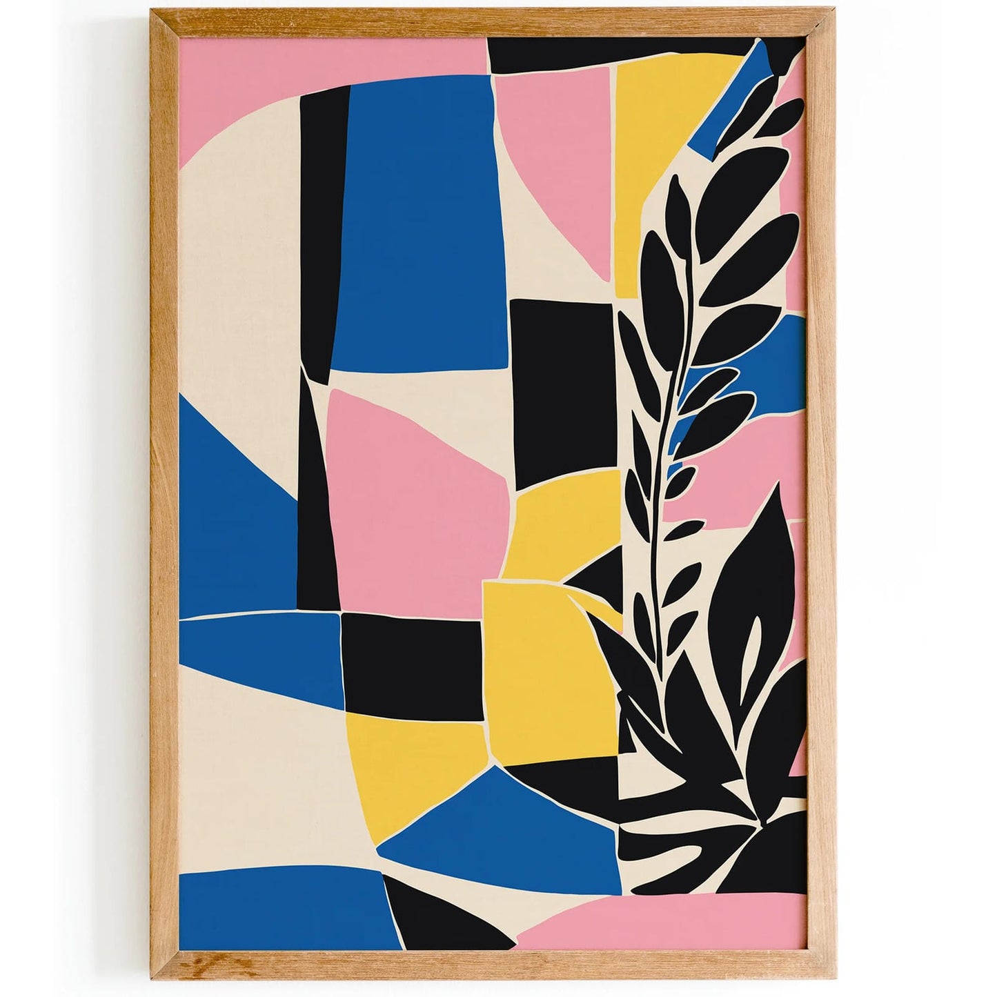 Abstract Mid Century Modern Print
