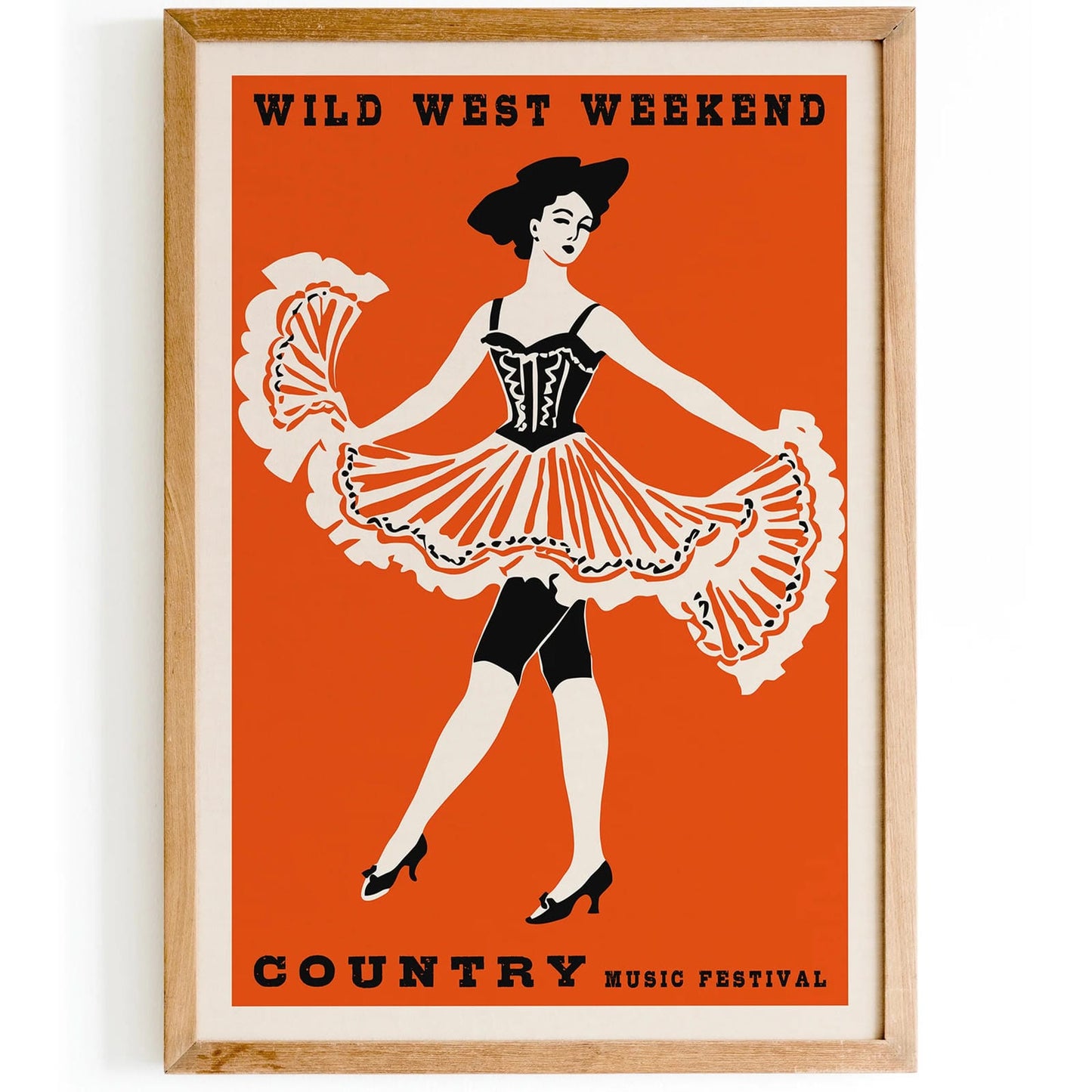 Wild West Weekend Music Poster