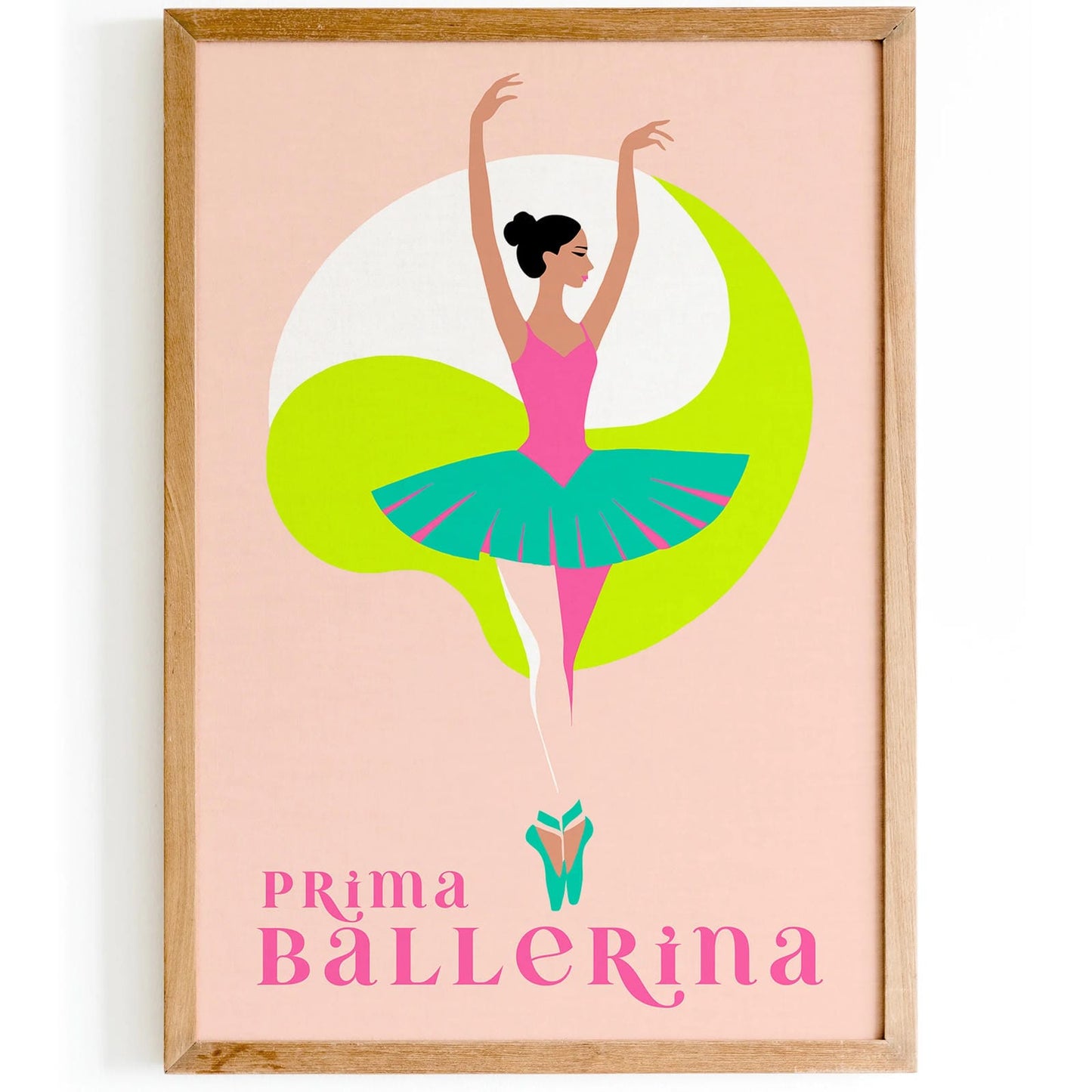 Prima Ballerina Teenage Room Wall Art 2025