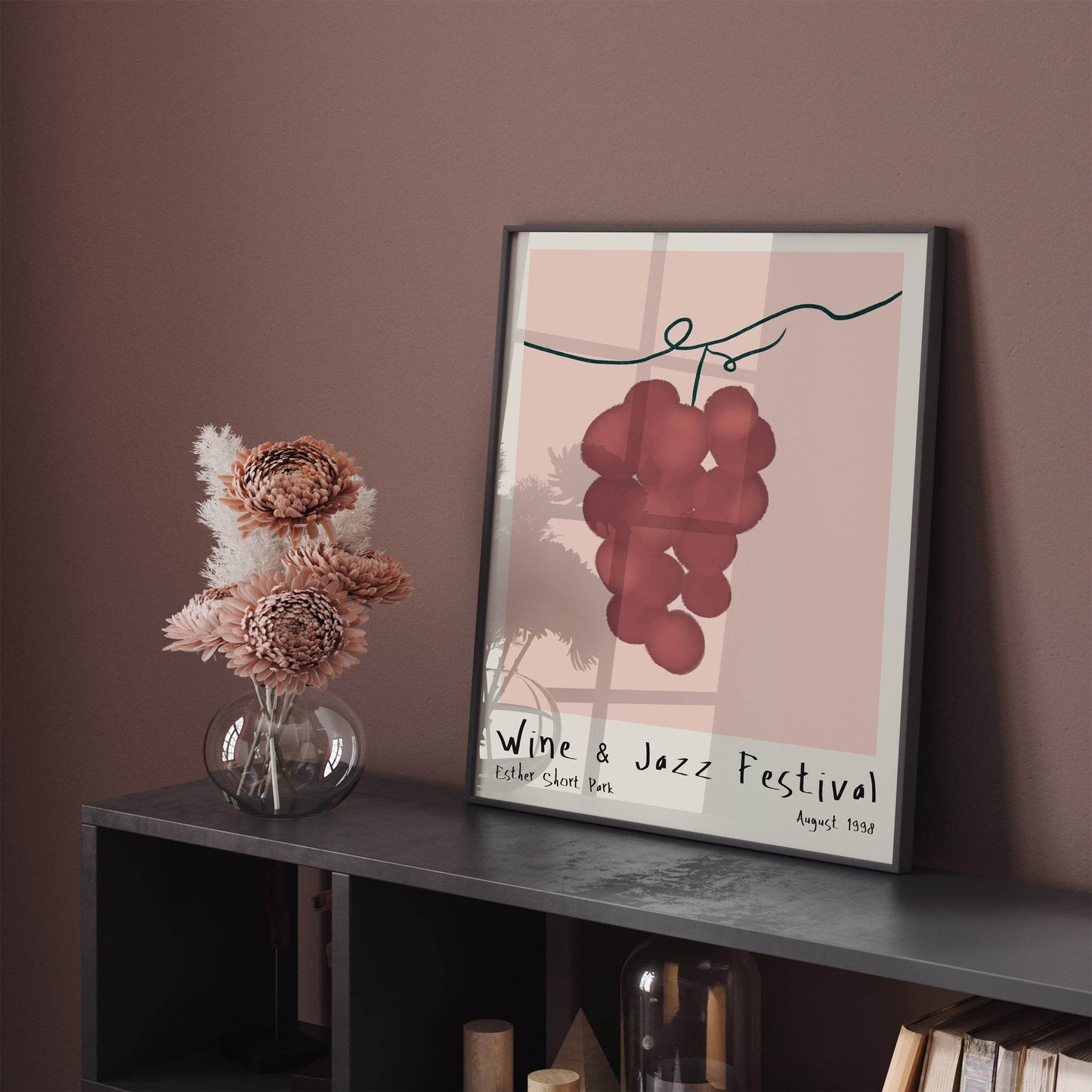 Wine and Jazz Festival Poster - HypeSheriff Europe