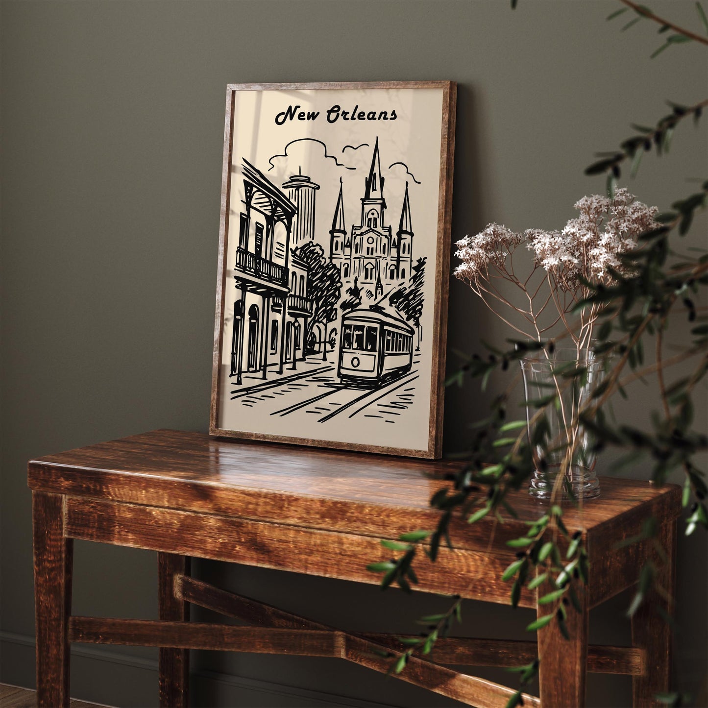 New Orleans Travel Poster
