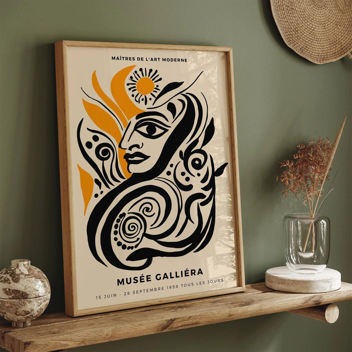 Modern Exhibition Art Print