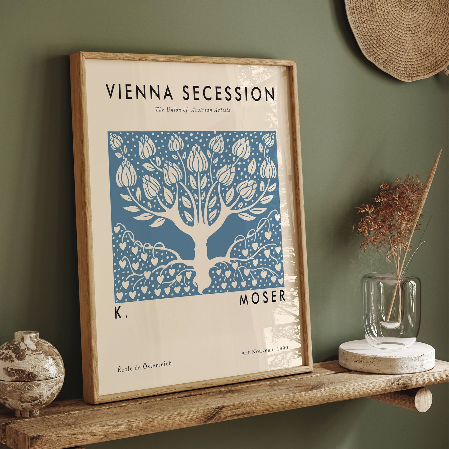 1890 Vienna Secession Exhibition Poster Print