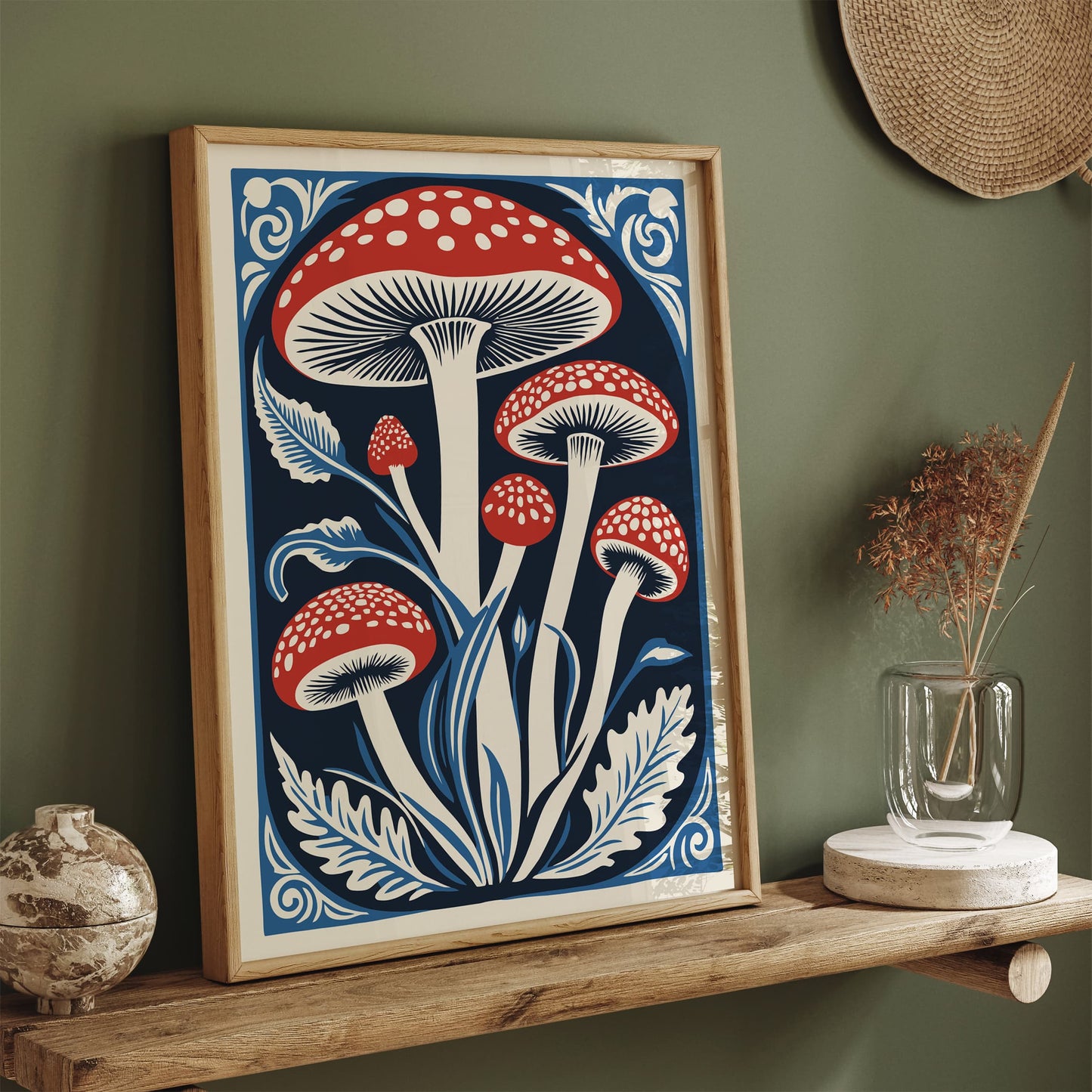 Wild Mushroom Art Print 2026