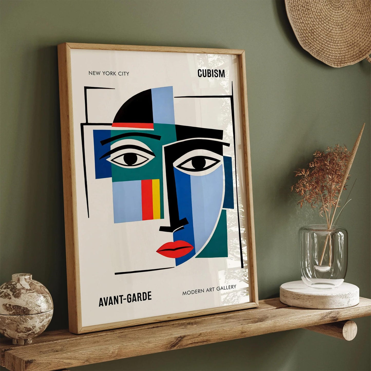 Cubism Avant-Garde NY Exhibition Poster