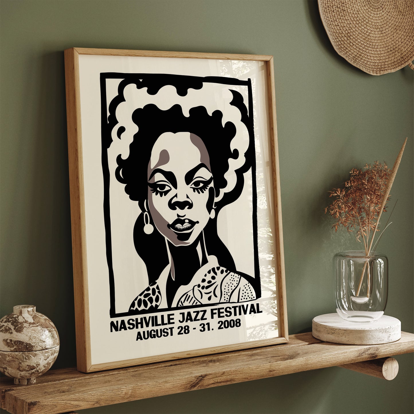 Nashville Jazz Festival 2008 Poster