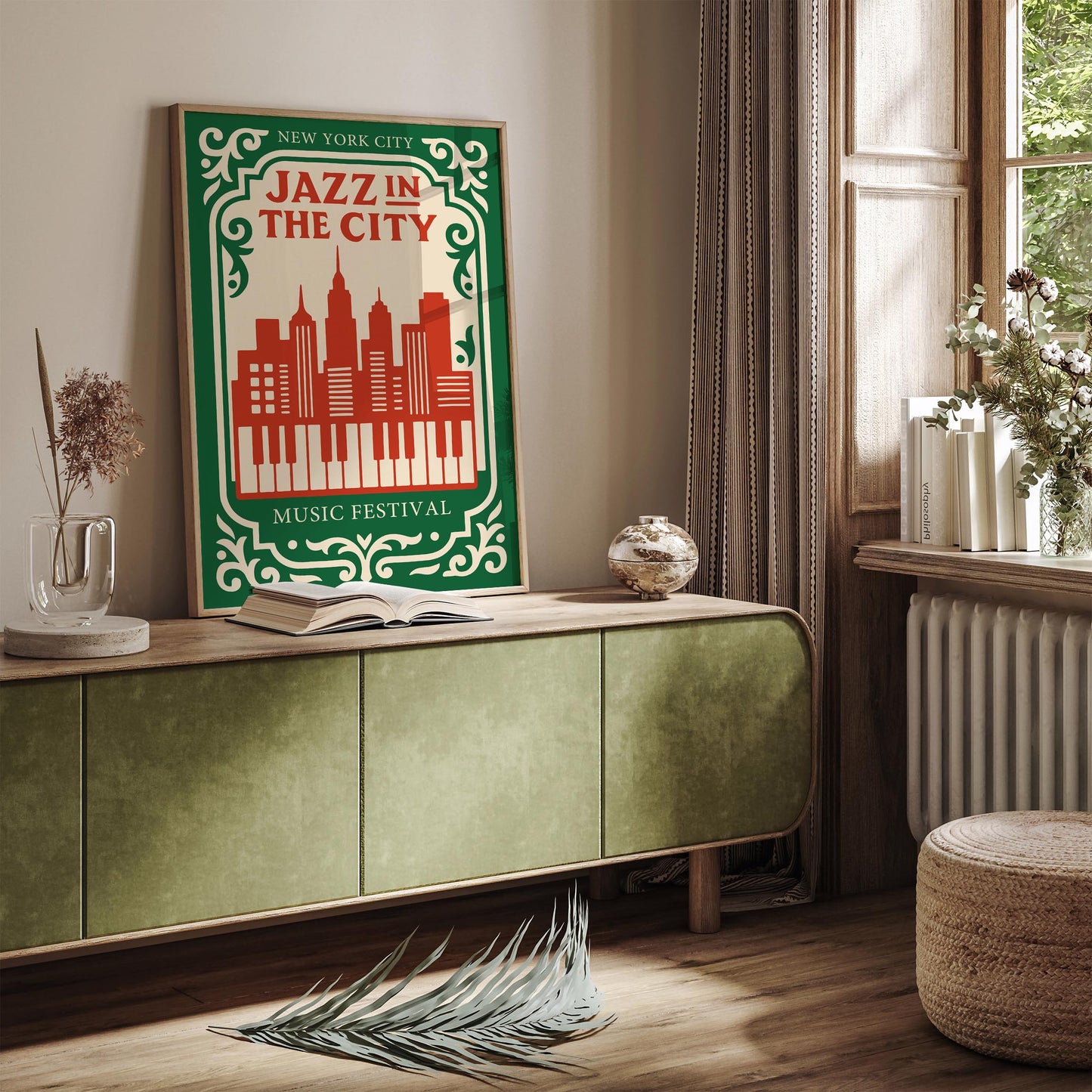 NYC Jazz Music Festival Poster