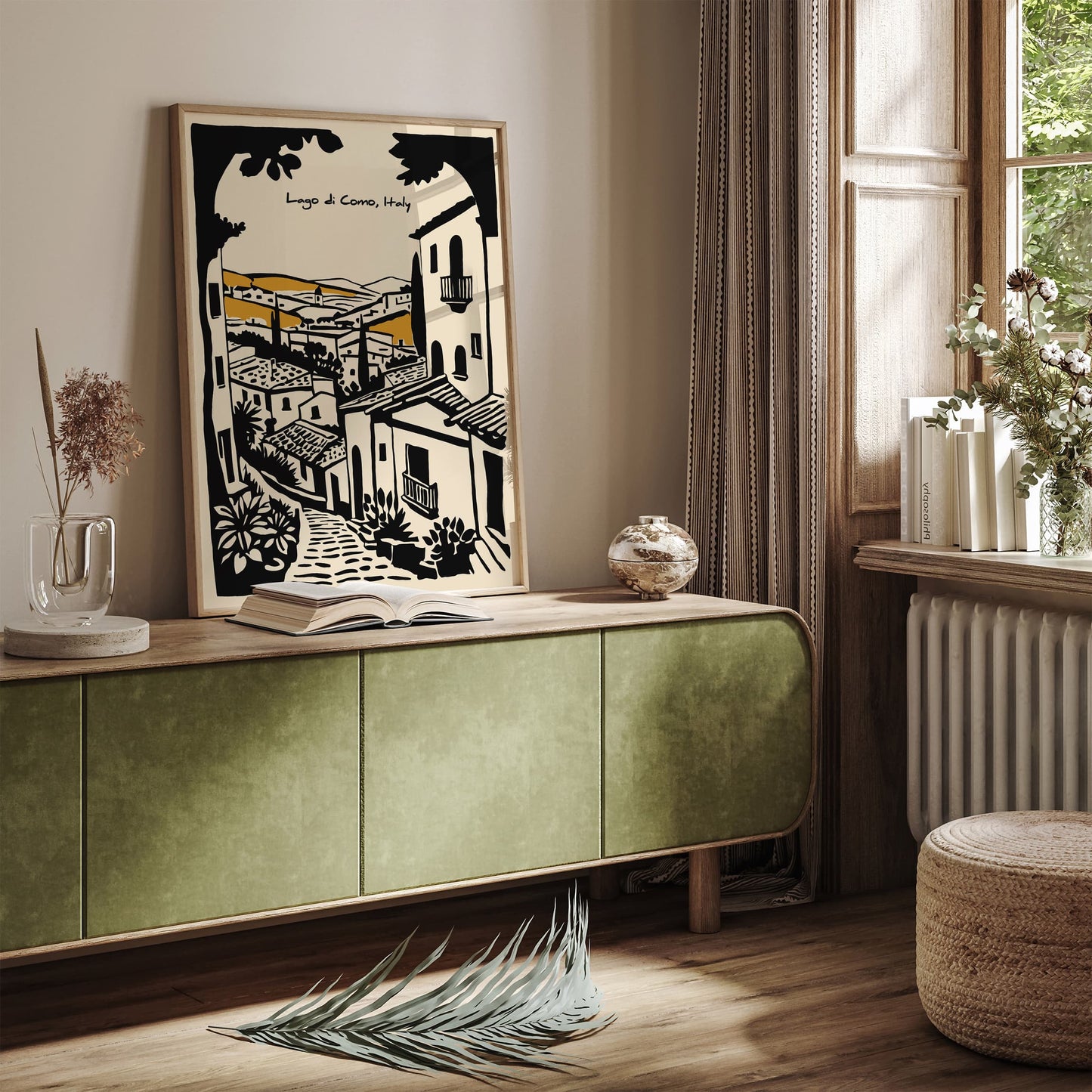 Lake Como Poster - Italy Travel Wall Art Print