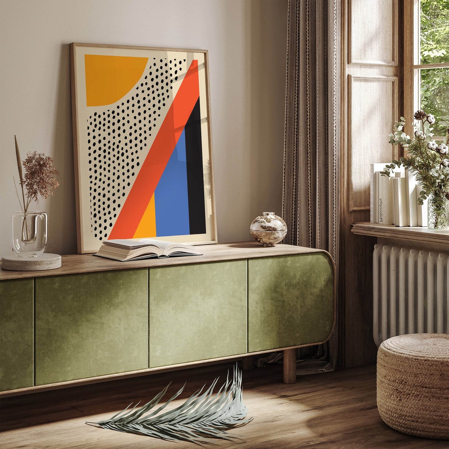 Mid Century Abstract Print - HypeSheriff Europe