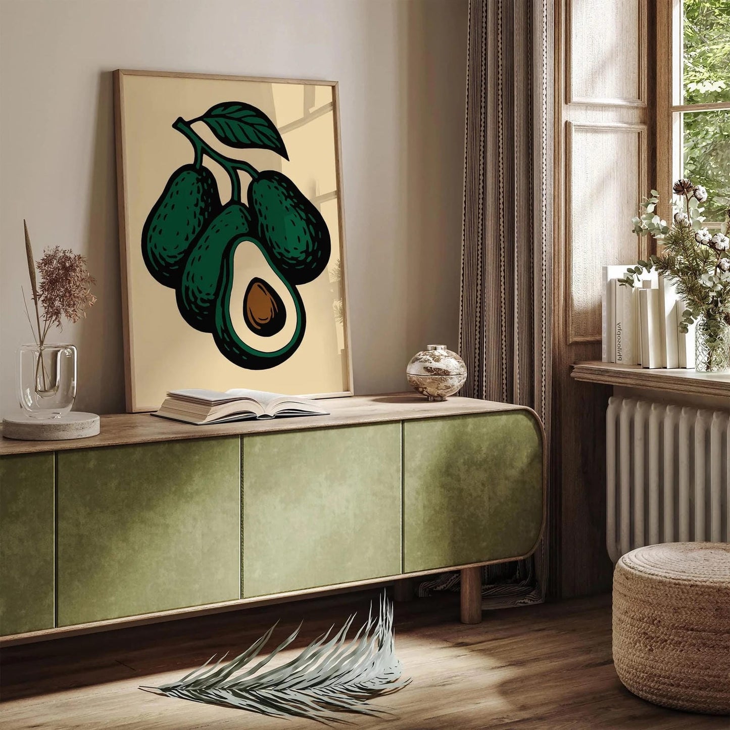 Avocado Poster - Kitchen Wall Art Decor
