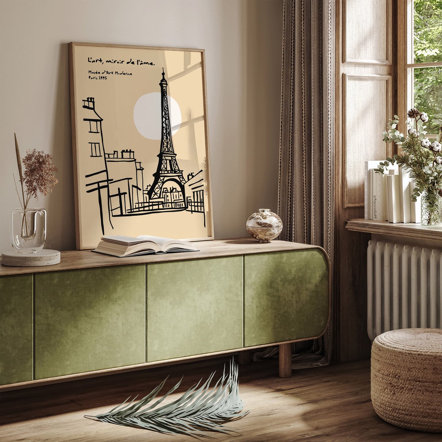 Paris France Poster - Art Mirror of Soul Travel Wall Art