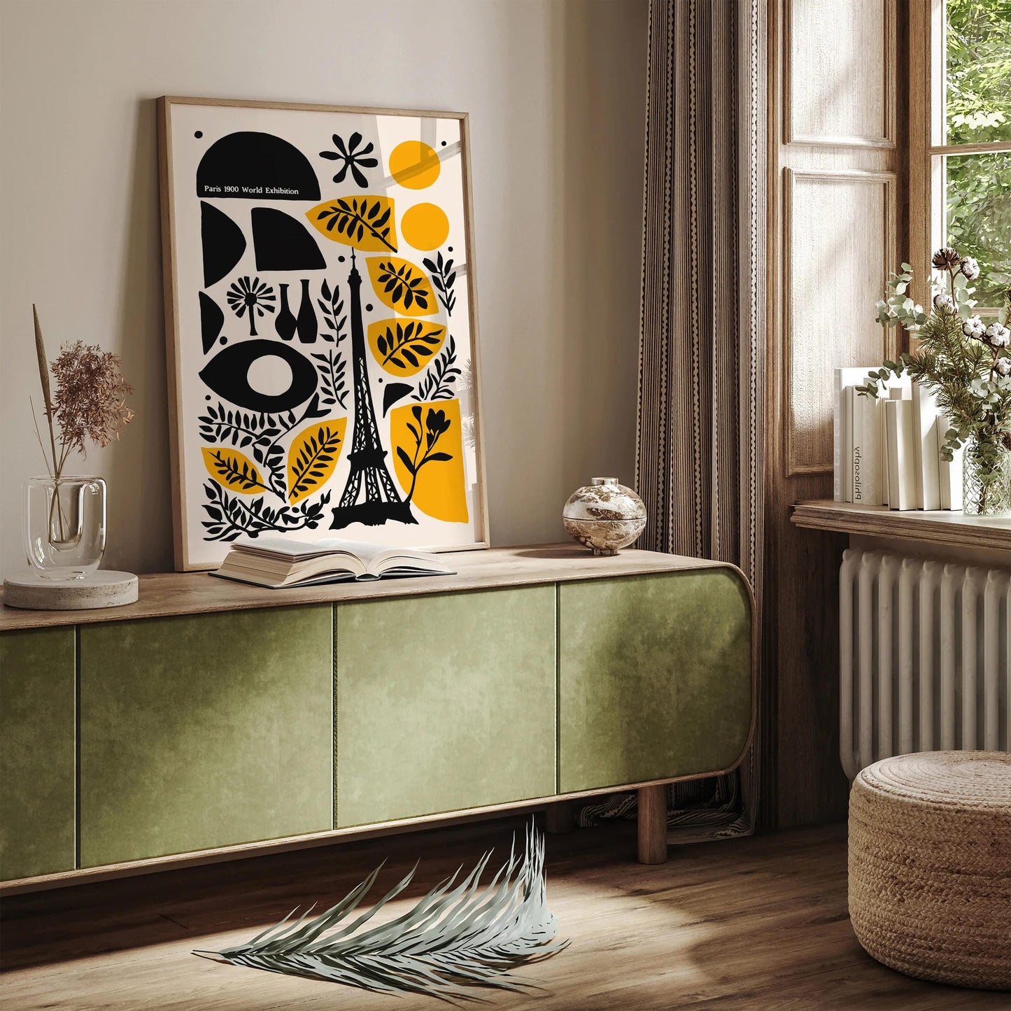 Paris 1900 World Exhibition Poster