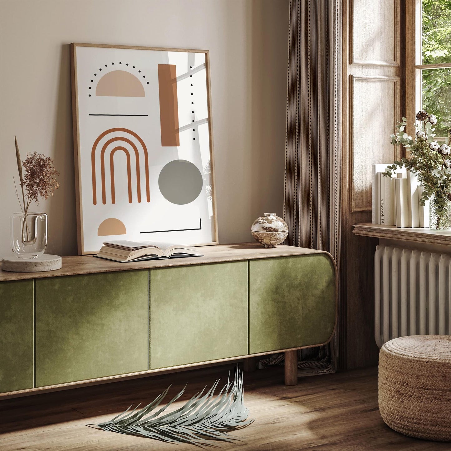 Modern Minimalist Art Print - Aesthetic Home Decor