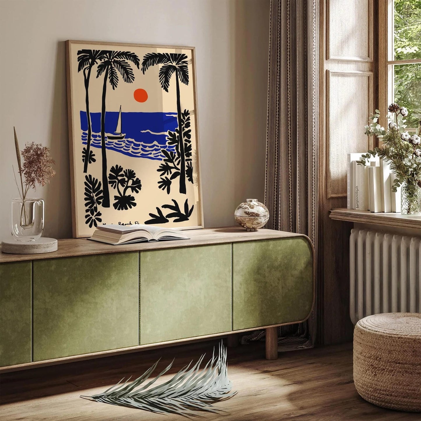 Mexico Beach Florida Travel Poster