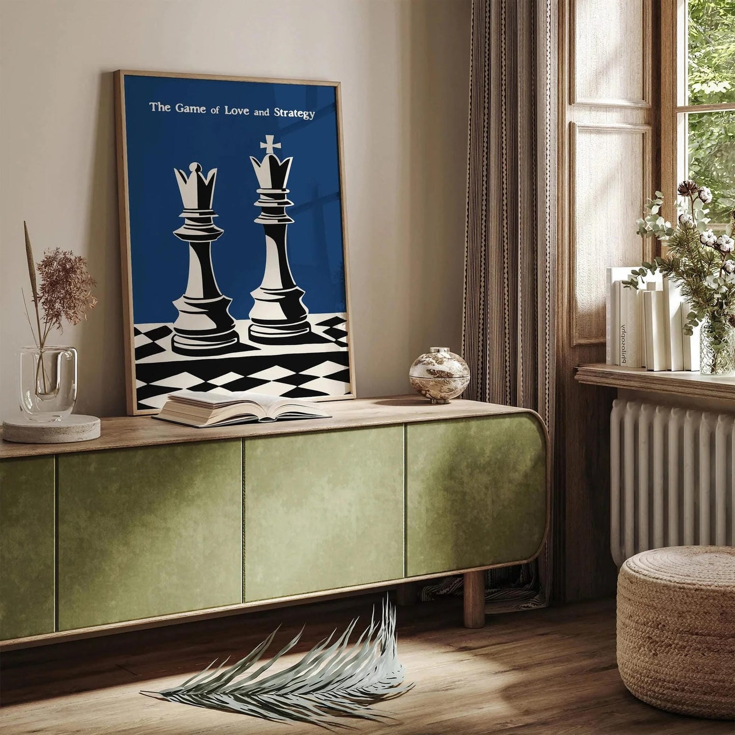 Chess The Game of Love and Strategy Poster