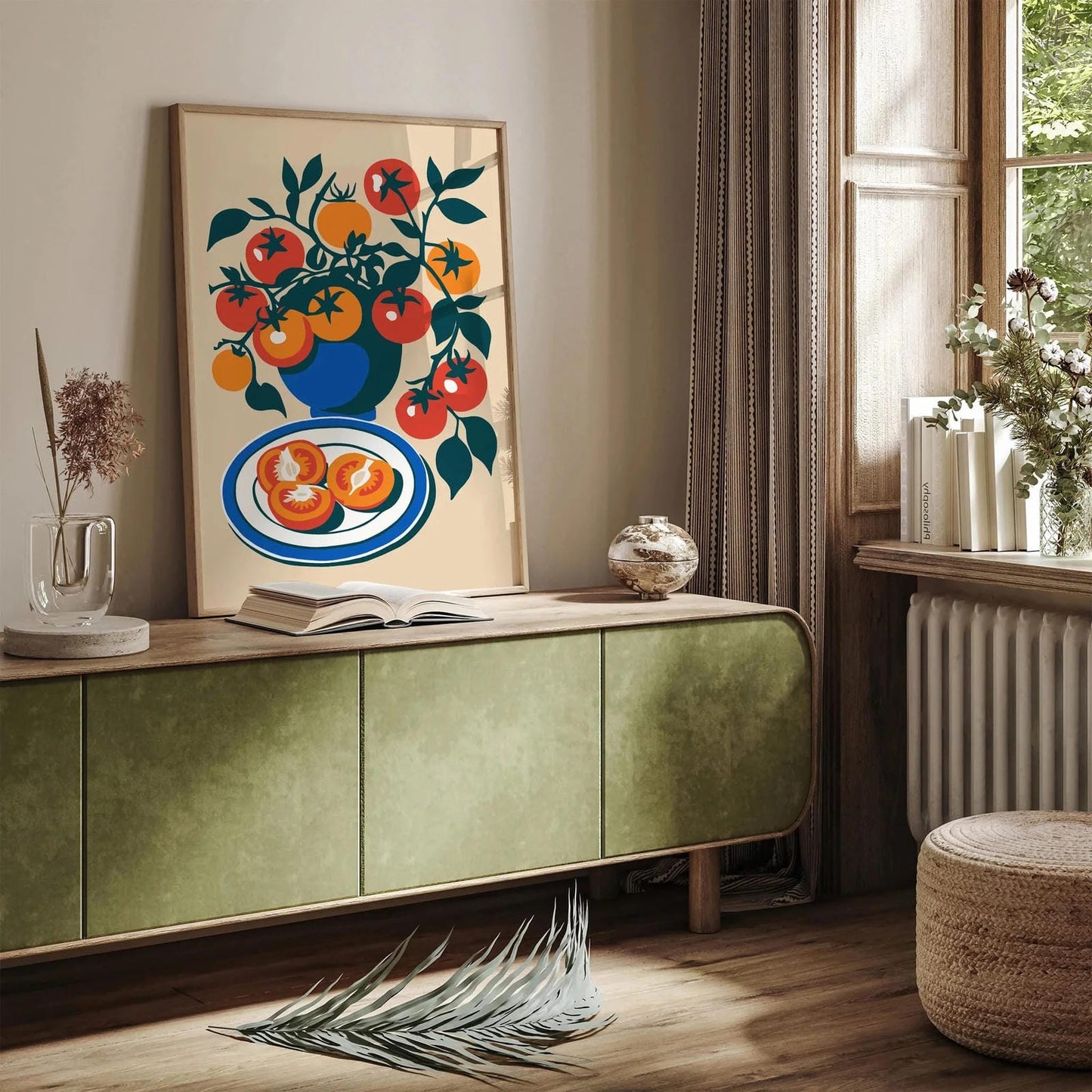 Cherry Tomatoes Poster - Kitchen Wall Decor